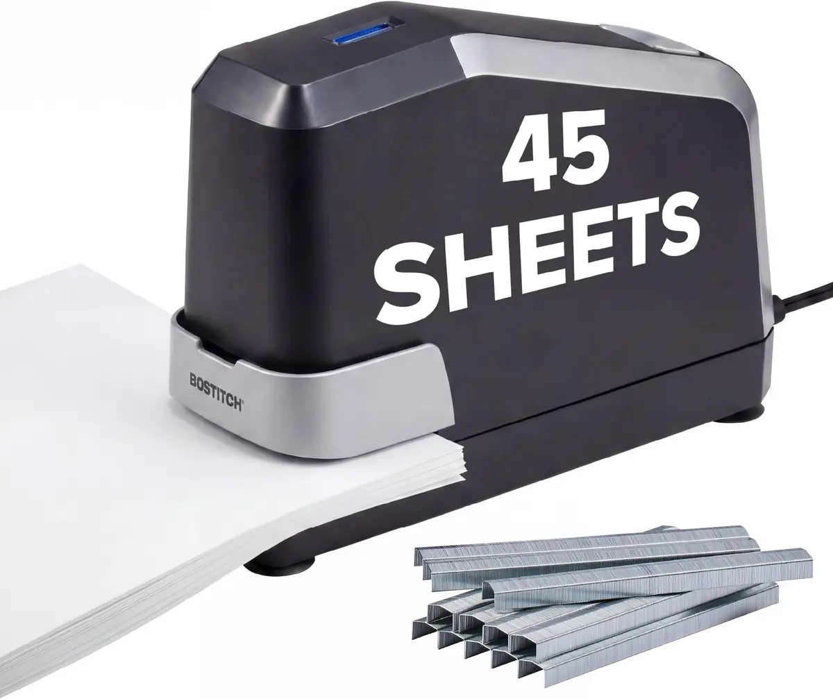 Bostitch Office Impulse Heavy Duty Electric Stapler Value Pack, 6-Pack, 45 Sheets | 7.81 kg (15 lb) | Faster Stapling - main product image
