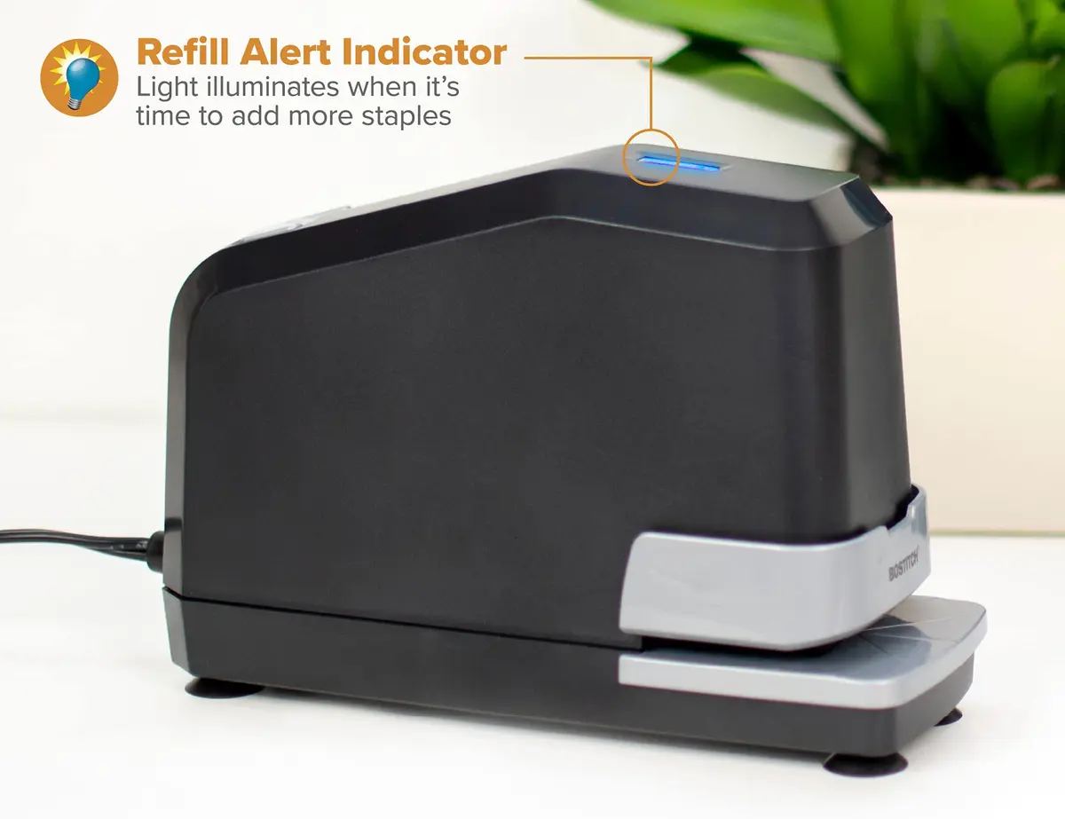 Bostitch Office Impulse Heavy Duty Electric Stapler Value Pack, 6-Pack, 45 Sheets | 7.81 kg (15 lb) | Faster Stapling - view 5