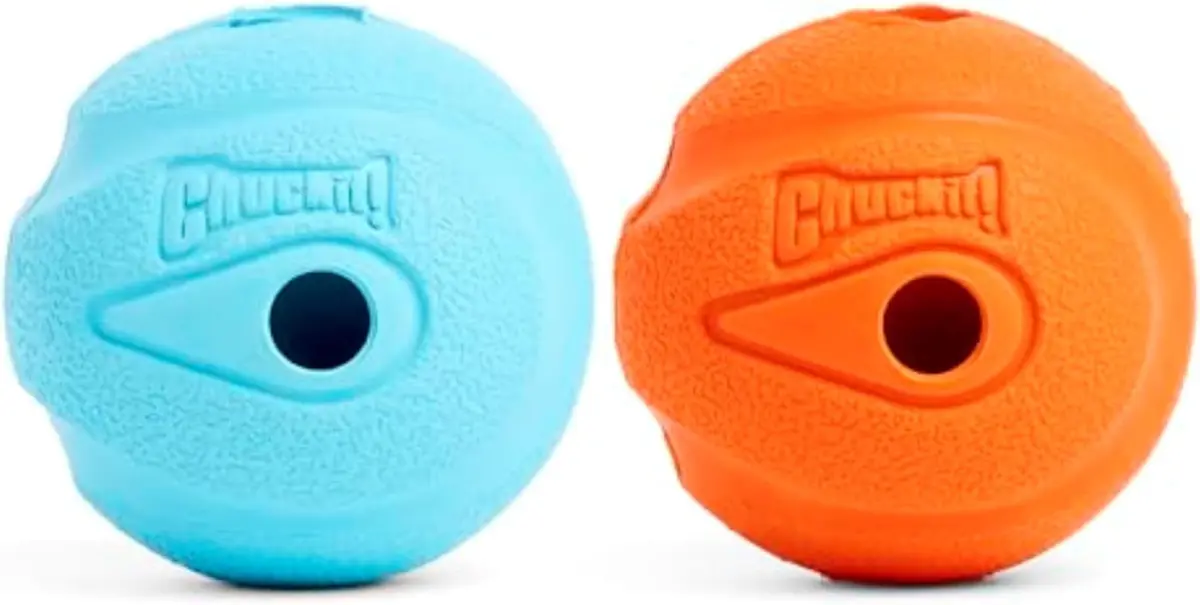 Chuckit! The Whistler Ball Dog Toy, Medium 2.5in | Ultra-Bouncy, Whistling Fetch Toy for Dogs 20-60lbs - main product image
