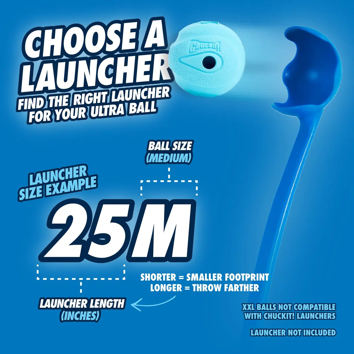Chuckit! The Whistler Ball Dog Toy, Medium 2.5in | Ultra-Bouncy, Whistling Fetch Toy for Dogs 20-60lbs - view 4