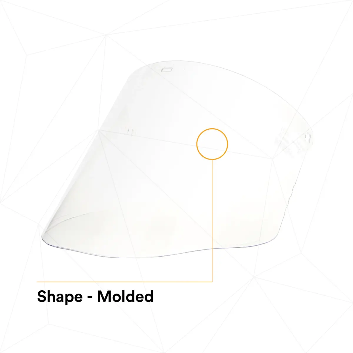 3M H8A Ratchet Headgear and WP96 Clear Polycarbonate Faceshield System, 5-Pack | ANSI Z87.1 Certified - view 9