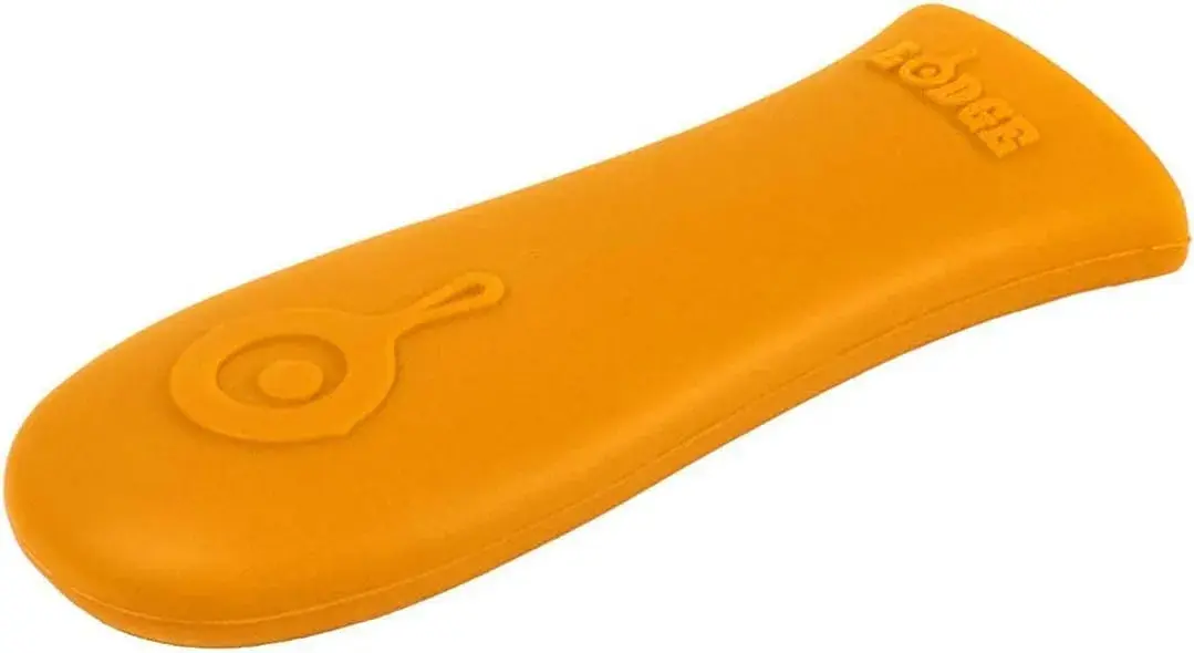 Lodge Orange Silicone Hot Handle Holder Pack of 12 | Heat-Resistant Up to 500°F - main product image