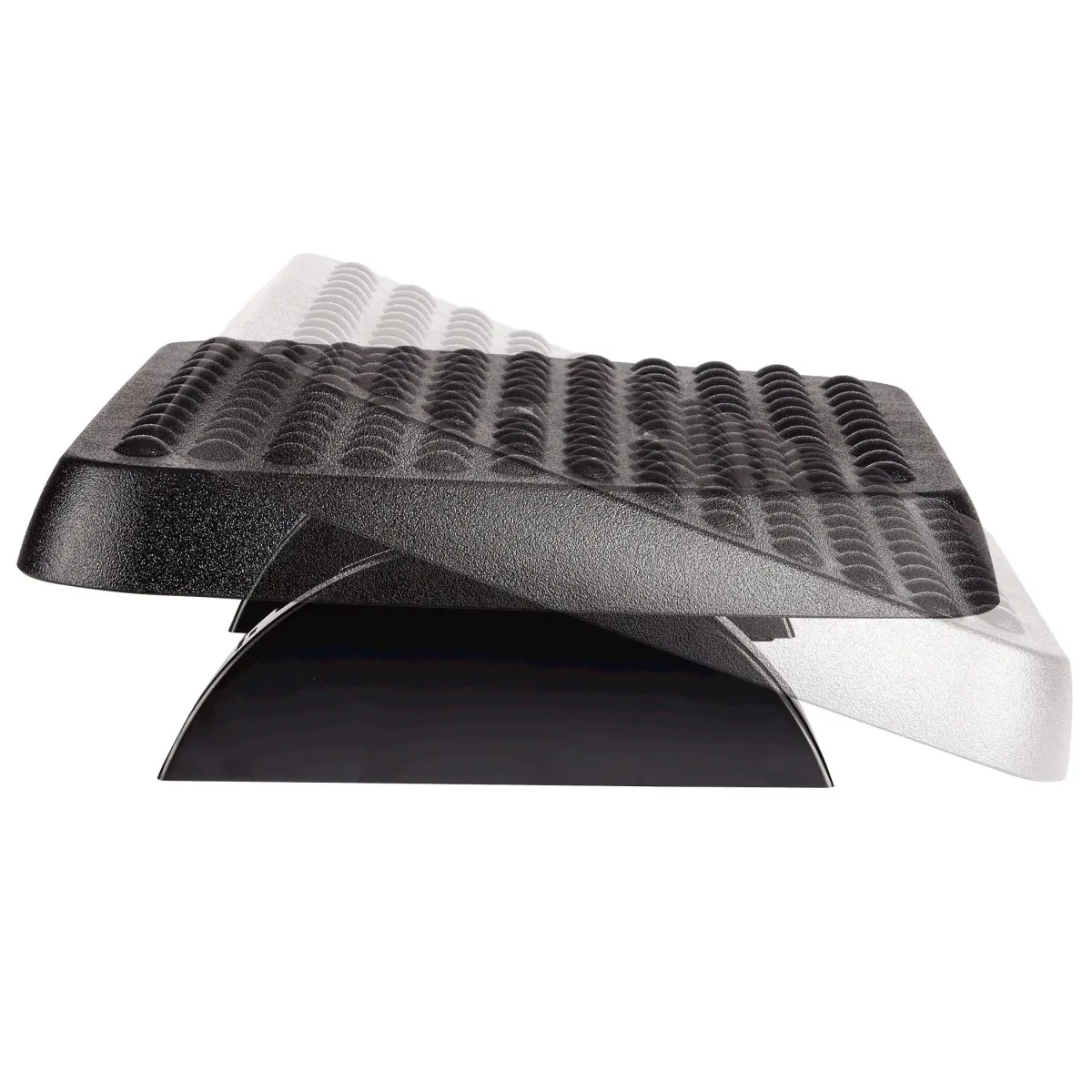 Fellowes Standard Foot Rest 2-Pack Graphite | Dual-Position Height Adjustment & Free-Floating Platform - view 8