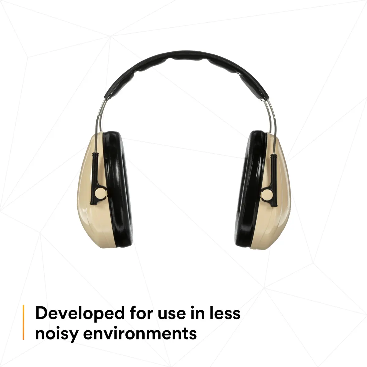 3M Peltor H6AV Optime 95 Noise Reduction Earmuffs, Beige, 21dB NRR | Industrial Use Pack of 10 - view 8
