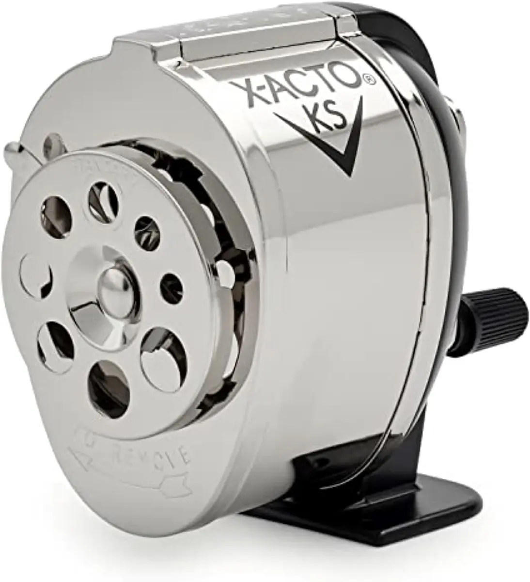 X-Acto KS Manual Pencil Sharpener, Pack of 12, Heavy Duty, Mountable, Adjustable for 8 Pencil Sizes | Commercial Grade Classroom Sharpener - main product image