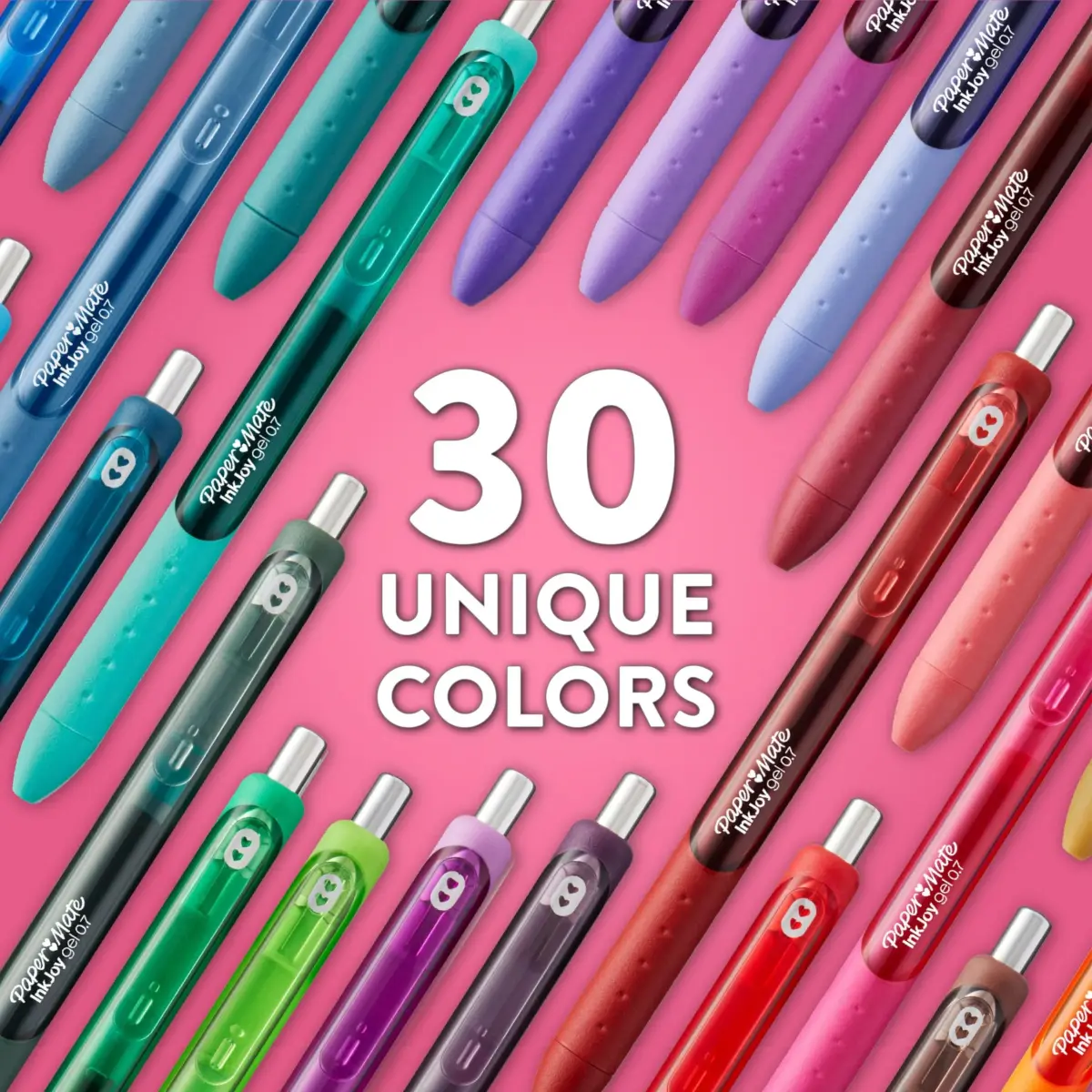 Paper Mate InkJoy Gel Pens, Retractable, Fine Point (0.5mm), Black Ink, Comfortable Grip, 12 Count (Pack of 12) | Smooth Ink Flow for Students & Office - view 5