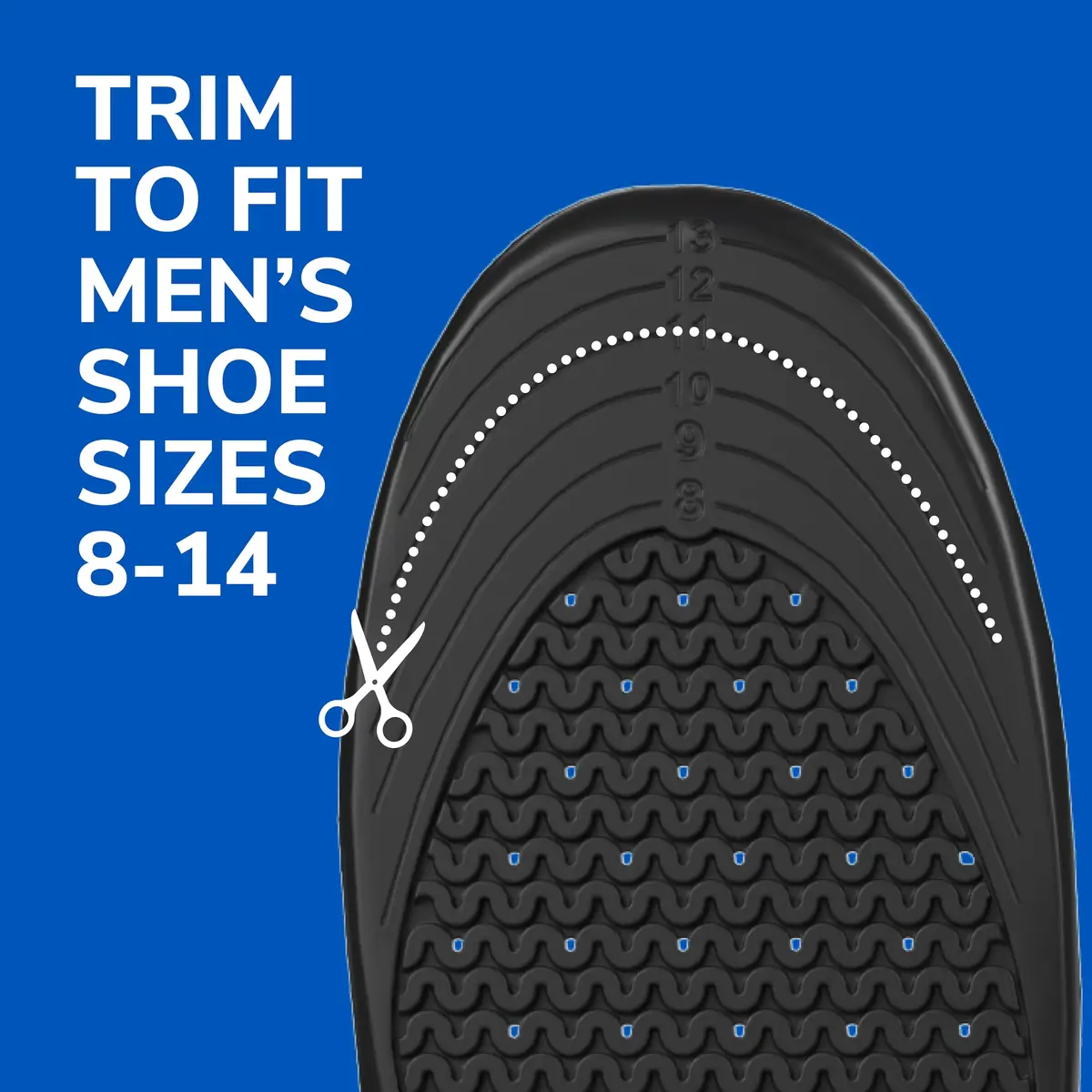 Dr. Scholl's Work All-Day Insoles for Men 12-Pair Pack | Clinically Proven Shock Absorption & Arch Support - view 6