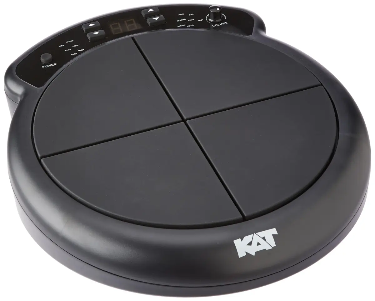 KAT Percussion KTMP1 Electronic Drum and Percussion Pad Sound Module, Black (Pack of 4) | 4 Velocity-Sensitive Pads - view 2