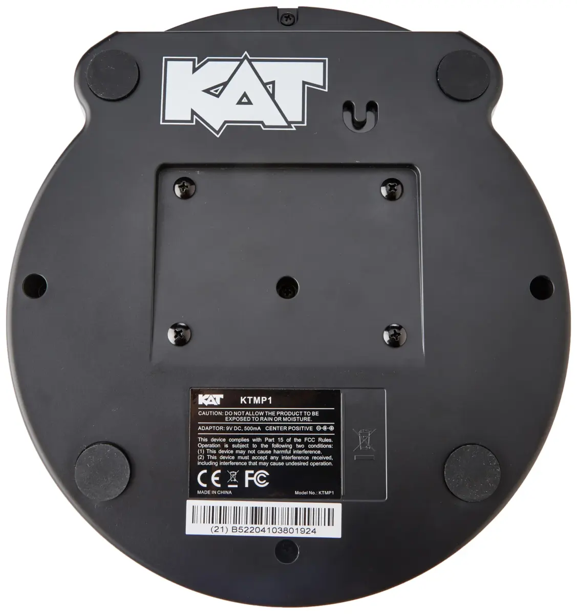 KAT Percussion KTMP1 Electronic Drum and Percussion Pad Sound Module, Black (Pack of 4) | 4 Velocity-Sensitive Pads - view 4