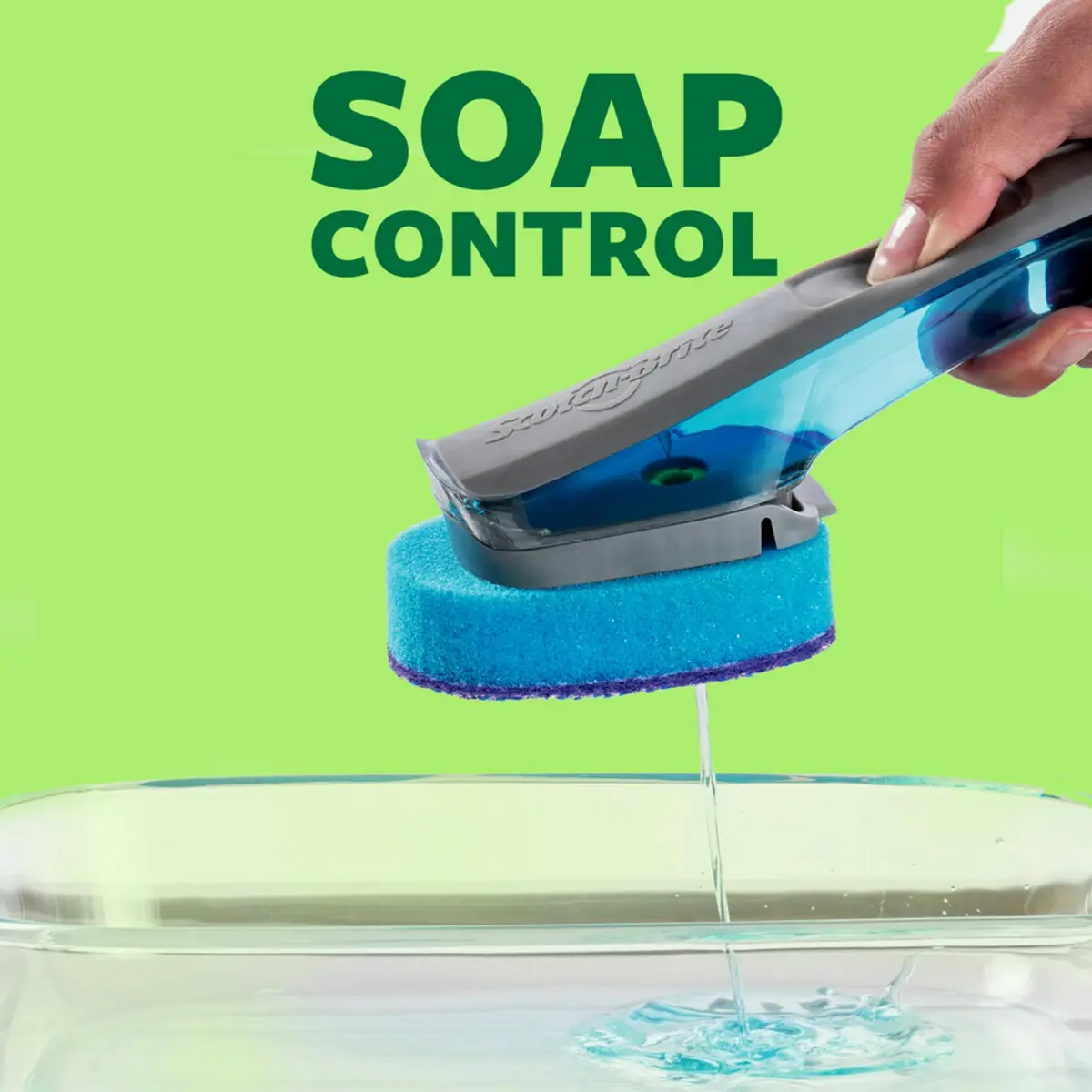 Scotch-Brite Odor Resist Non-Scratch Soap Control Dishwand (Pack of 4, Blue) | America's #1 Selling Dishwand Brand - view 5