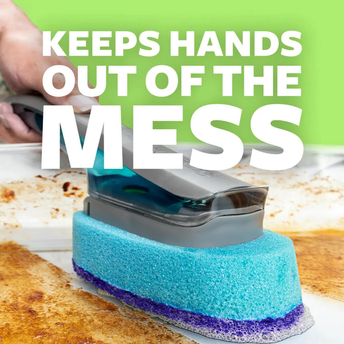 Scotch-Brite Odor Resist Non-Scratch Soap Control Dishwand (Pack of 4, Blue) | America's #1 Selling Dishwand Brand - view 9