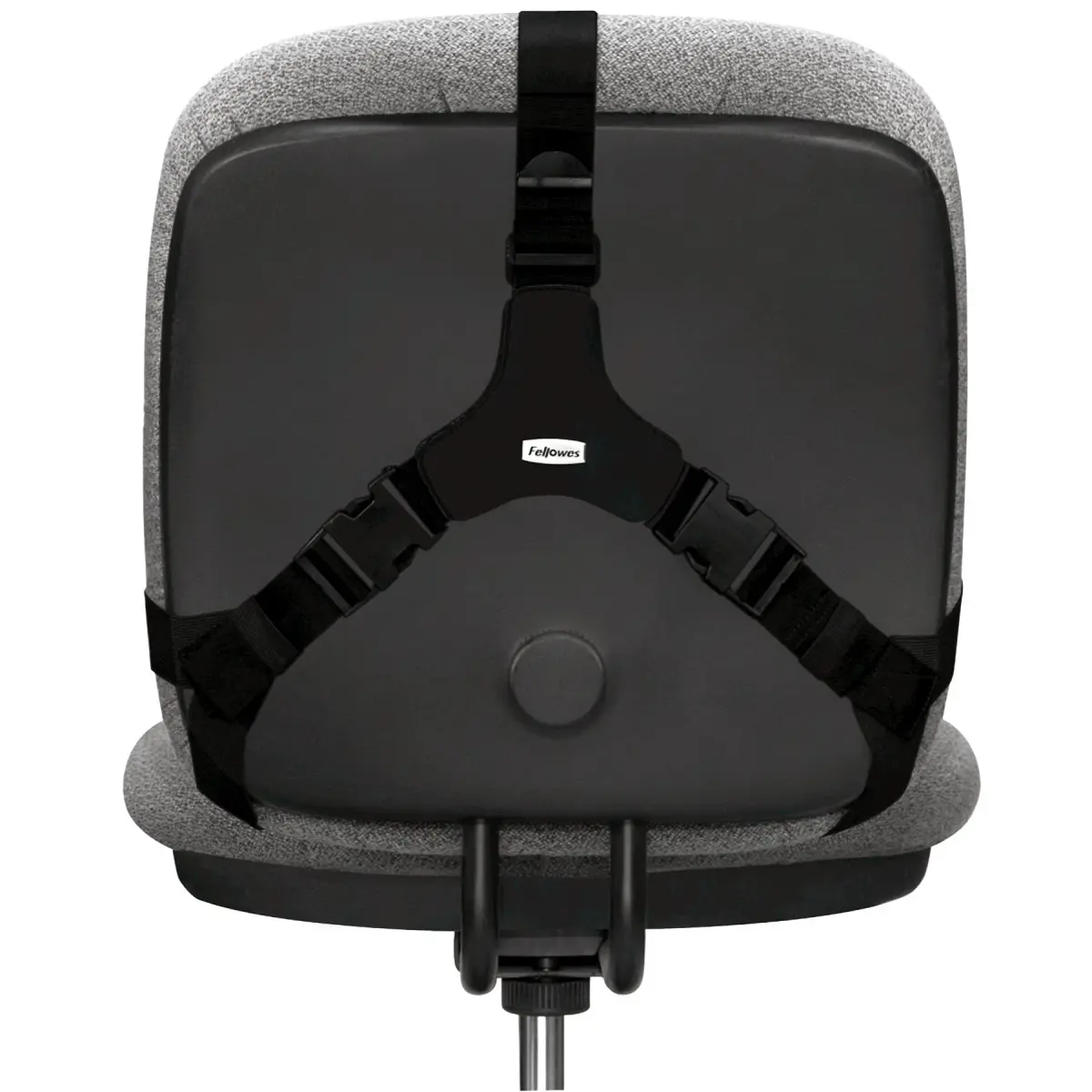 Fellowes Professional Series Back Support, Black | Mid Spinal & Lumbar Support for Chairs (Pack of 2) - view 3