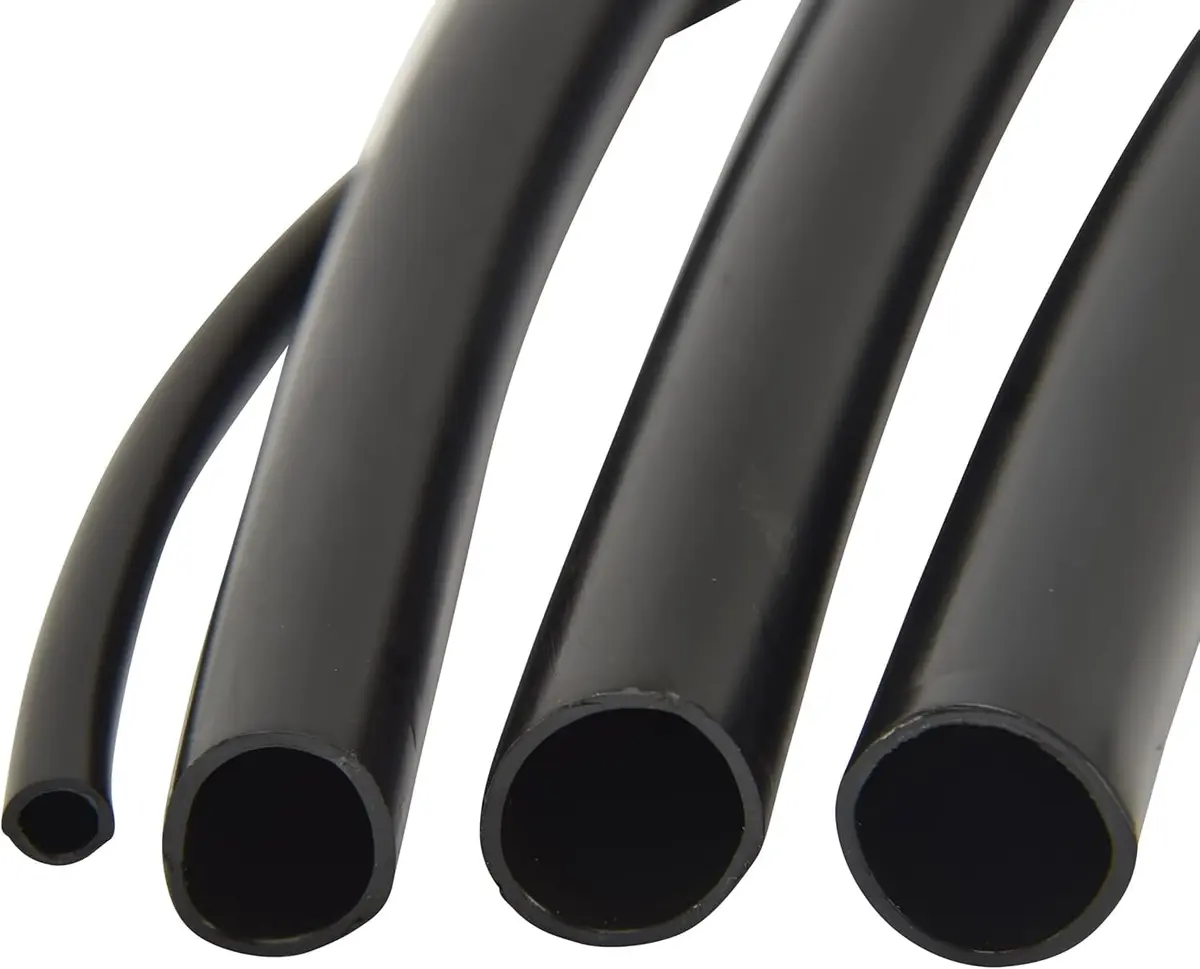 Raindrip 1/4-Inch Drip Irrigation Supply Tubing 100ft Black Polyethylene (Pack of 10) | 1200 inches total length - view 4