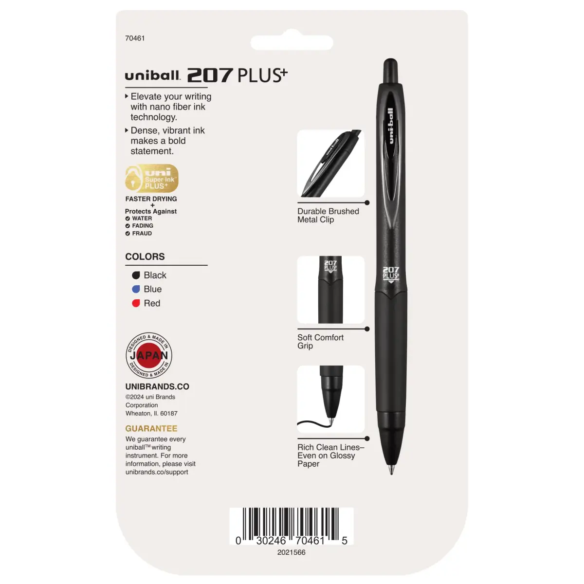 Uni-Ball 207PLUS+ Gel Pens, 0.7mm Medium Point, Assorted Colors, 72 Count | Smooth Ink Flow - view 8