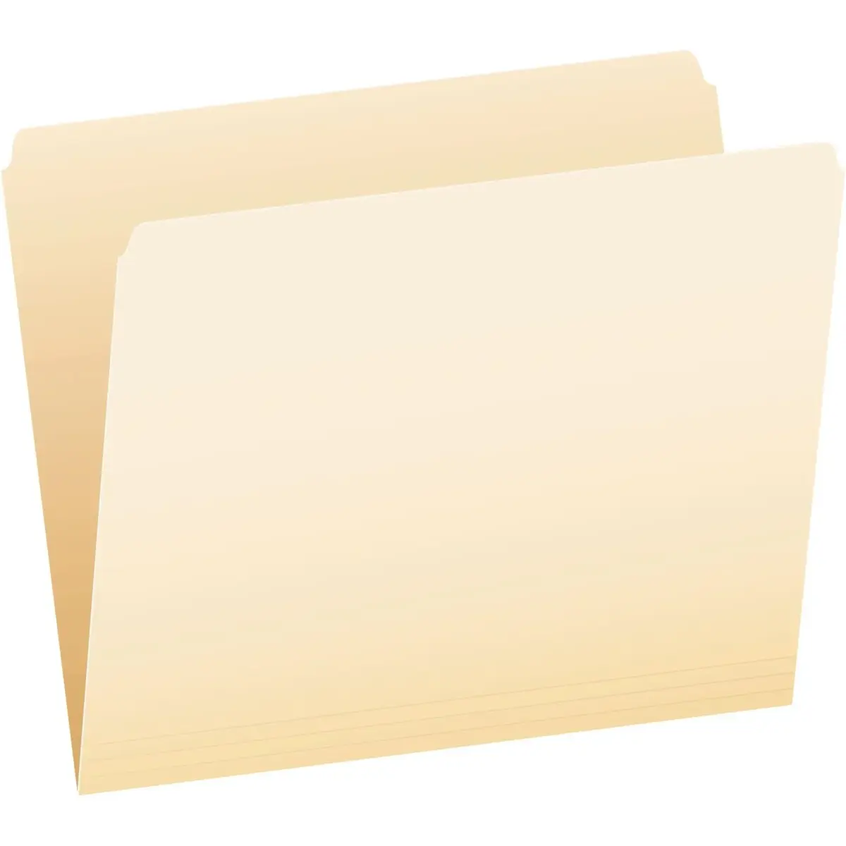 Pendaflex Manila File Folders, Straight Cut Top Tab, Letter Size, 500 Count | USA Imported, Duties Included - main product image