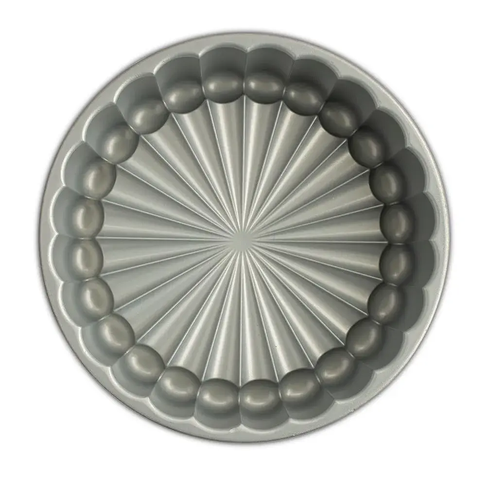 Nordic Ware Charlotte Cake Pan, 6-Cup/1.4 Liters (Pack of 3) | Cast Aluminum Bundt Pan for Even Browning - view 8