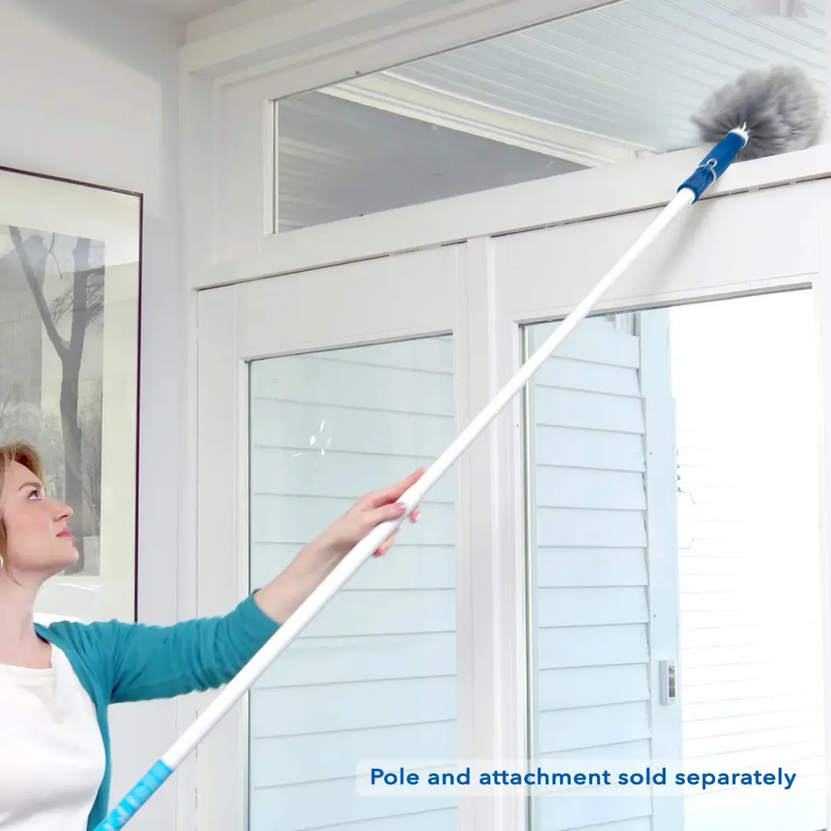 Unger Cobweb & Corner Duster Pack of 6 | Extendable Duster for Ceilings, Fans, and Vents - view 5