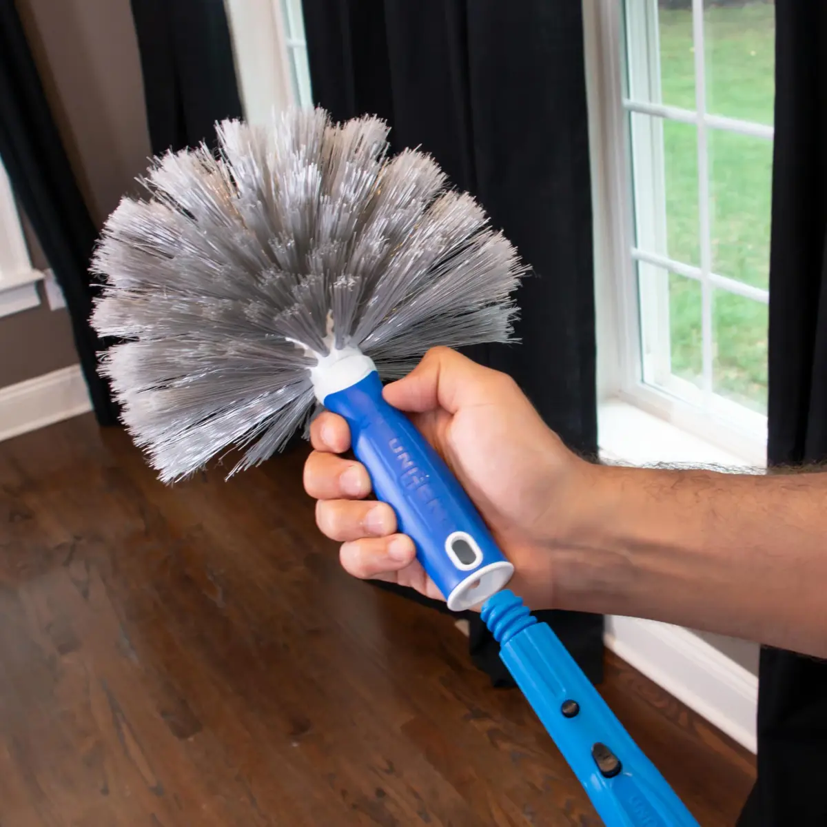 Unger Cobweb & Corner Duster Pack of 6 | Extendable Duster for Ceilings, Fans, and Vents - view 3