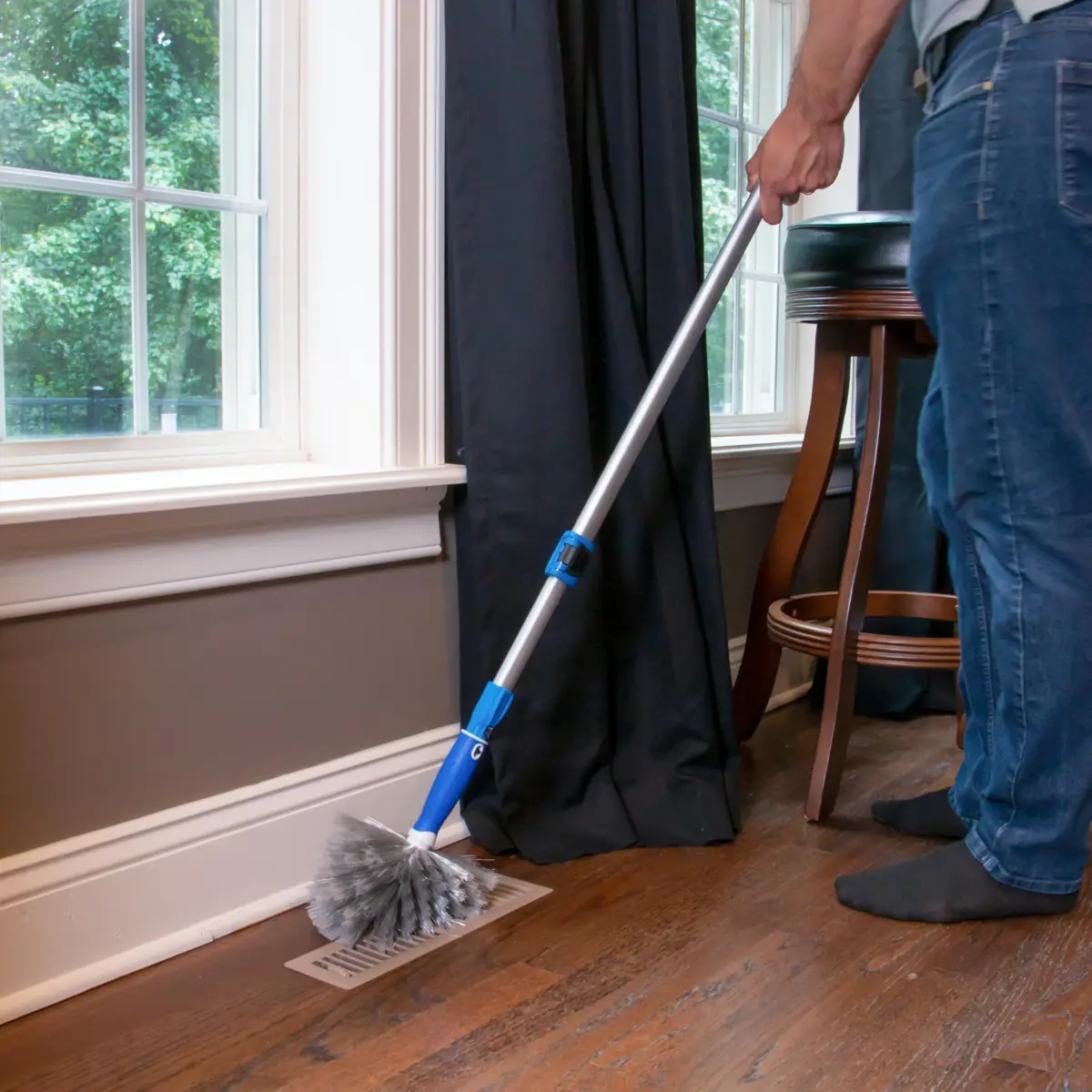 Unger Cobweb & Corner Duster Pack of 6 | Extendable Duster for Ceilings, Fans, and Vents - view 4
