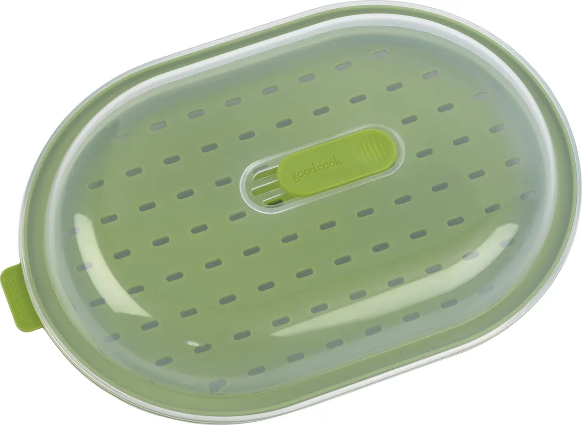 GoodCook Microwave Food Steamer – Vegetable & Fish Cooker | Preserves Vitamins & Nutrients - view 8