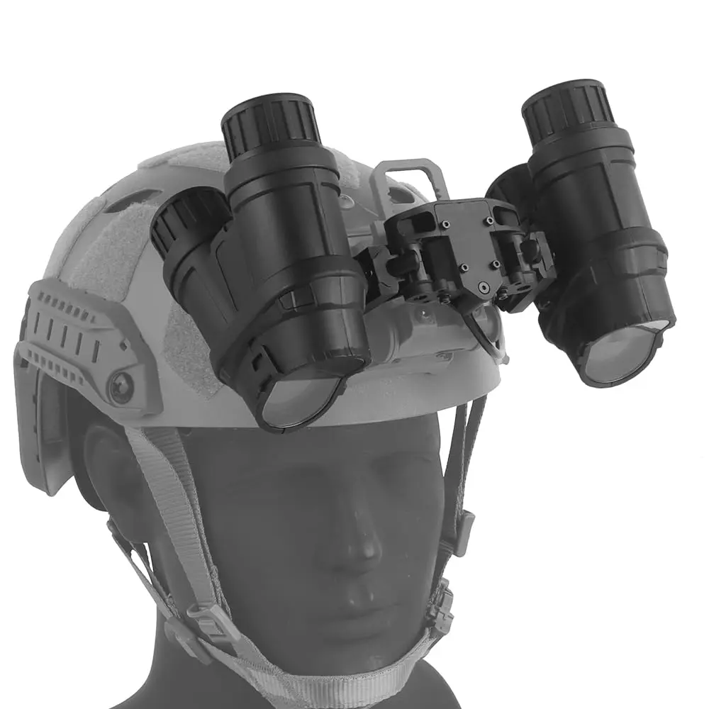 WoSporT AIMING_SCOPE_SIGHT Side Flipping NVG-18 Dummy Model | Tactical Helmet Display, No Function - view 9