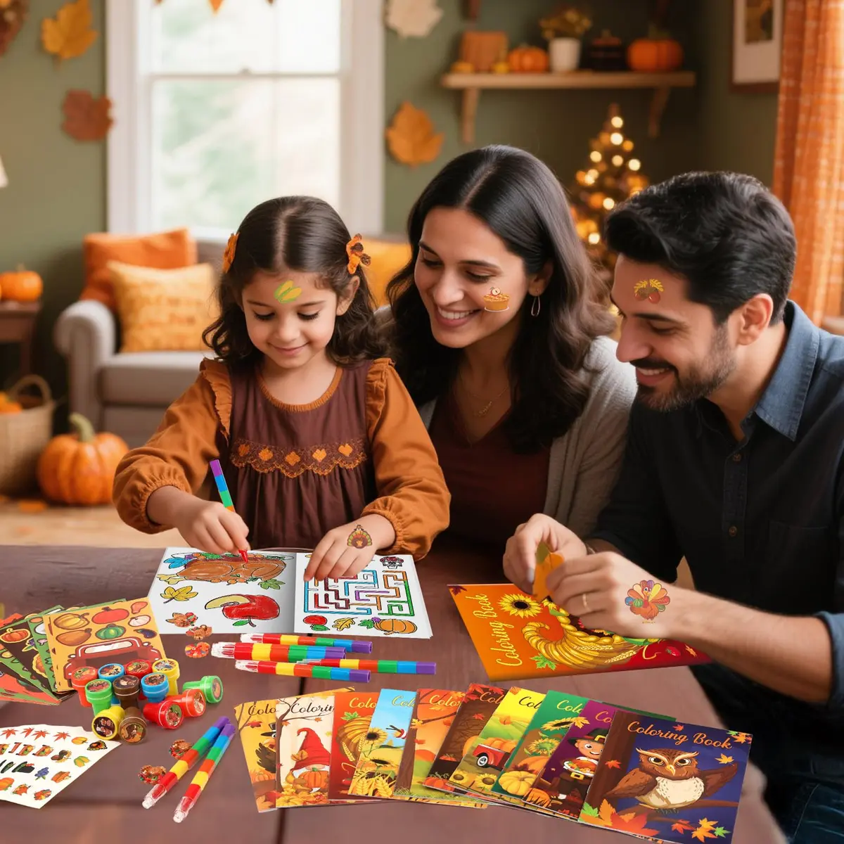 BenLouis Thanksgiving Party Favors Classroom Prizes for Kids | Fall Celebration Assortment - view 5