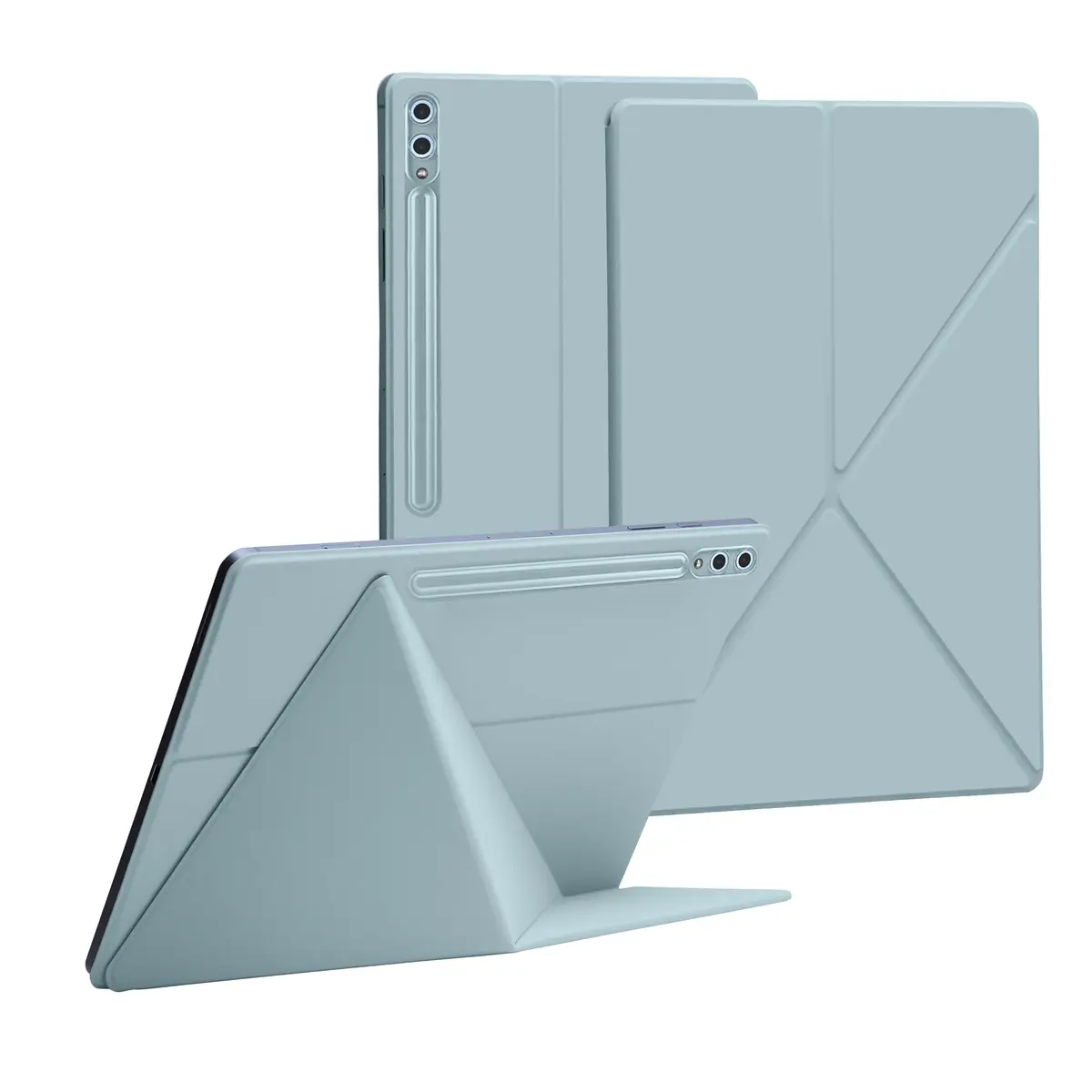 GUODONGMEI Magnetic Case for Samsung Galaxy Tab S10 Ultra/S9 Ultra 14.6-Inch (Ice Blue) | S-Pen Holder, Auto Wake, Stand Cover - main product image