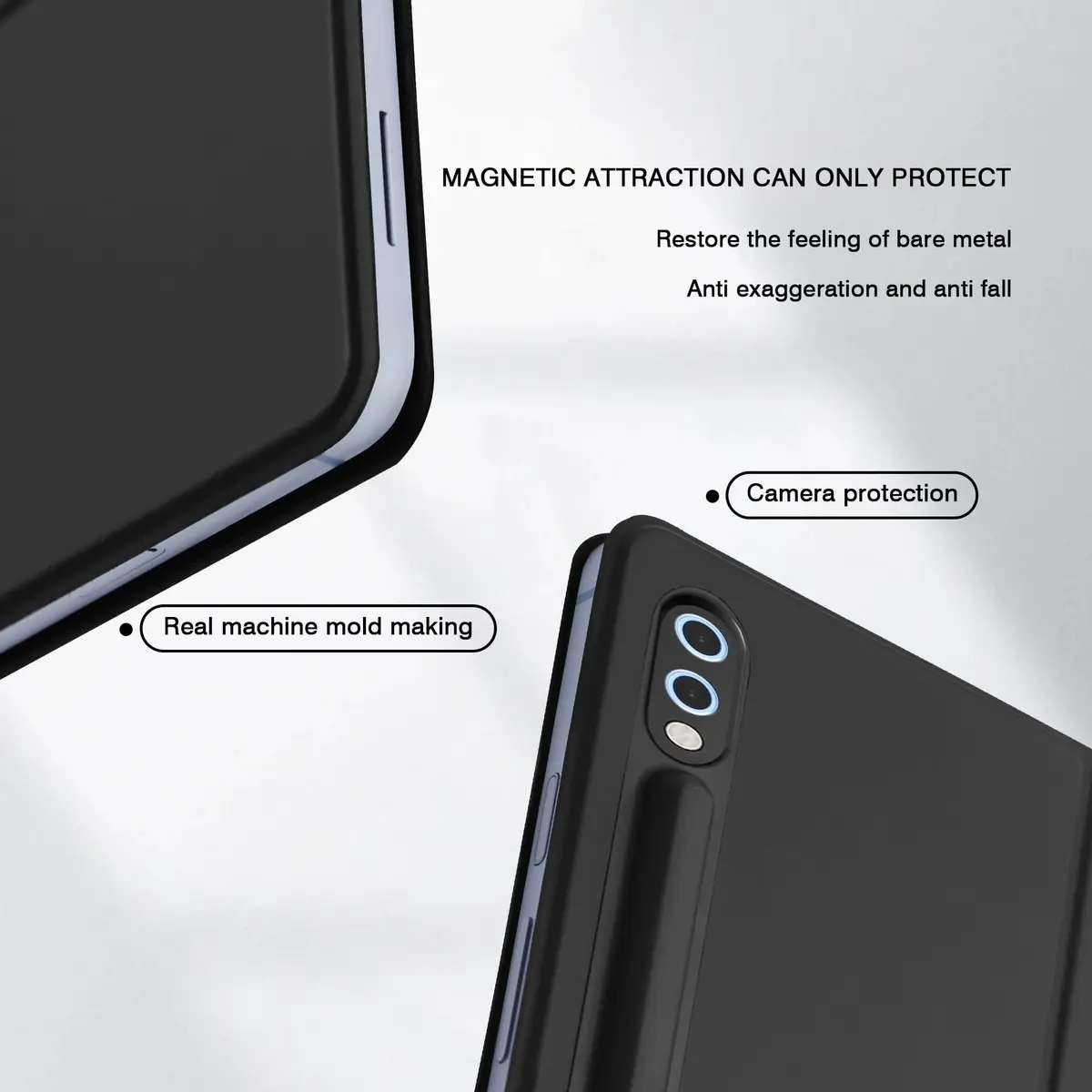 GUODONGMEI Magnetic Case for Samsung Galaxy Tab S10 Plus/S9 Plus/S9 FE+ 12.4 Inch | Auto Wake Sleep Smart Cover with S-Pen Holder - view 9