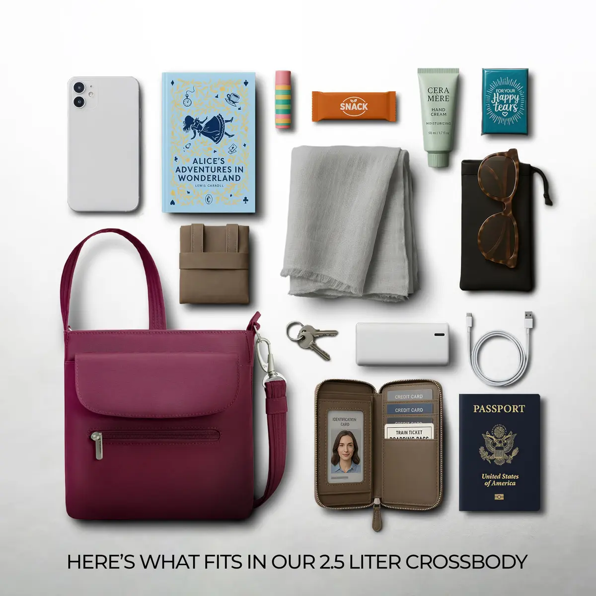 Travelon Anti-Theft Classic Mini Shoulder Bag | RFID Blocking & Slash-Resistant - view 6