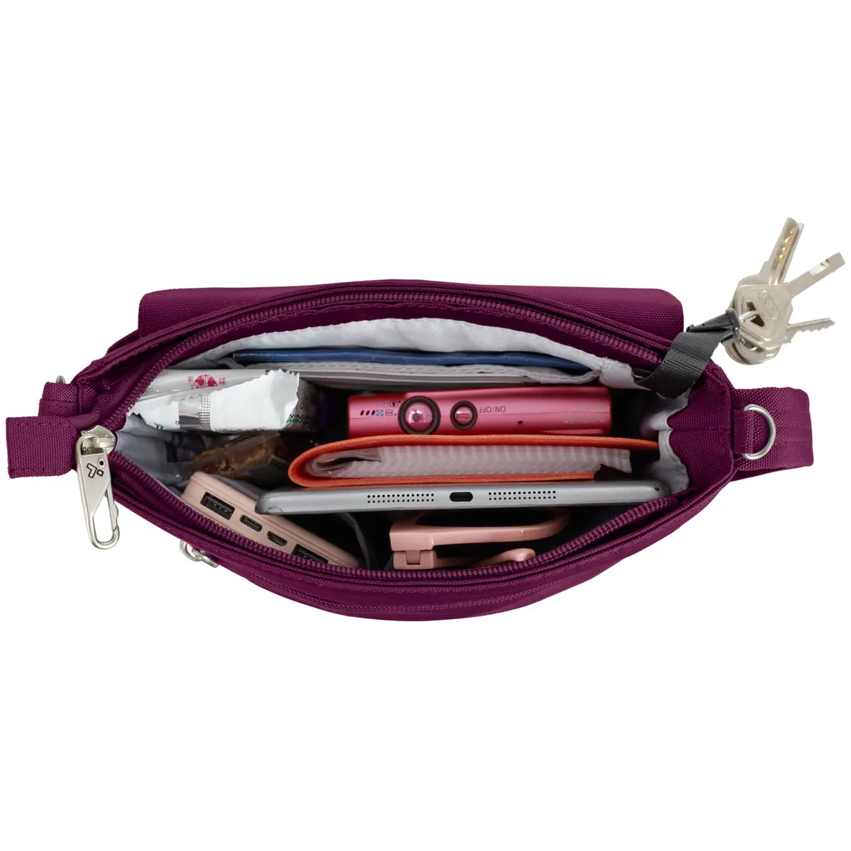 Travelon Anti-Theft Classic Mini Shoulder Bag | RFID Blocking & Slash-Resistant - view 9