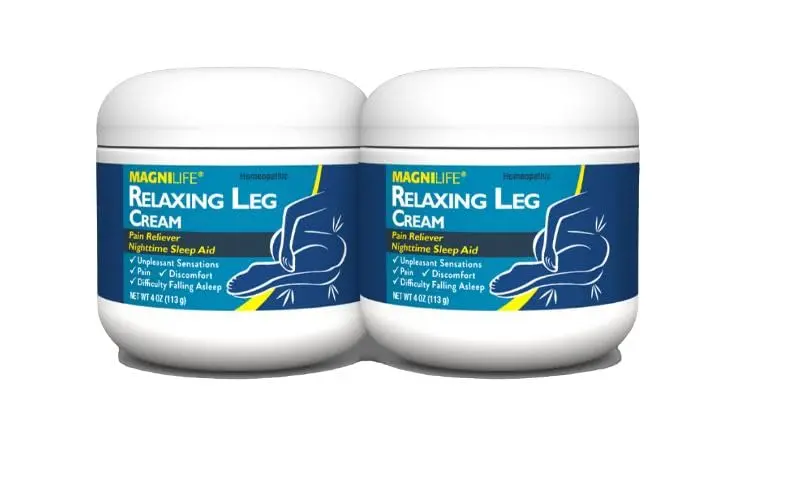 MagniLife Relaxing Leg Cream 4 Oz | Fast-Absorbing Lavender & Magnesium Nighttime Moisturizer - view 9
