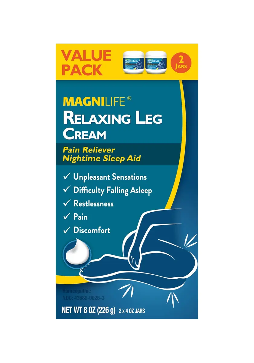 MagniLife Relaxing Leg Cream 4 Oz | Fast-Absorbing Lavender & Magnesium Nighttime Moisturizer - view 10