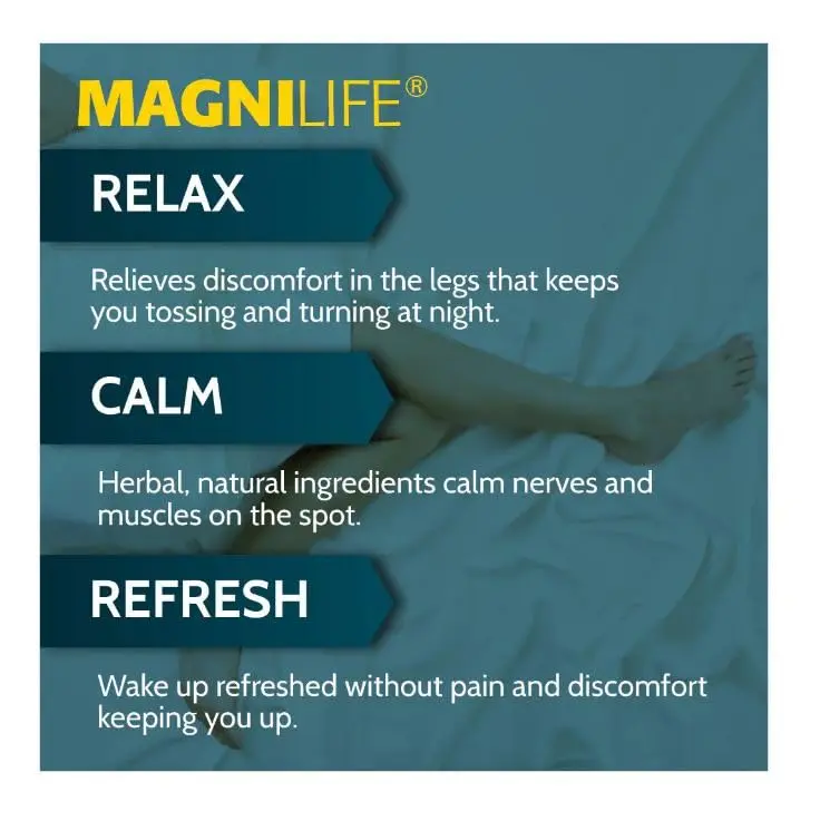 MagniLife Relaxing Leg Cream 4 Oz | Fast-Absorbing Lavender & Magnesium Nighttime Moisturizer - view 5