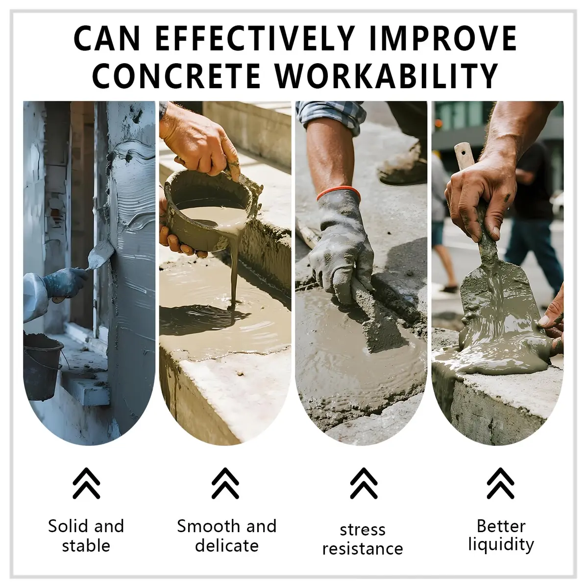 GOODTAKE Concrete Super Plasticizer 2 lb | High-Range Water Reducer for Strength & Workability - view 4