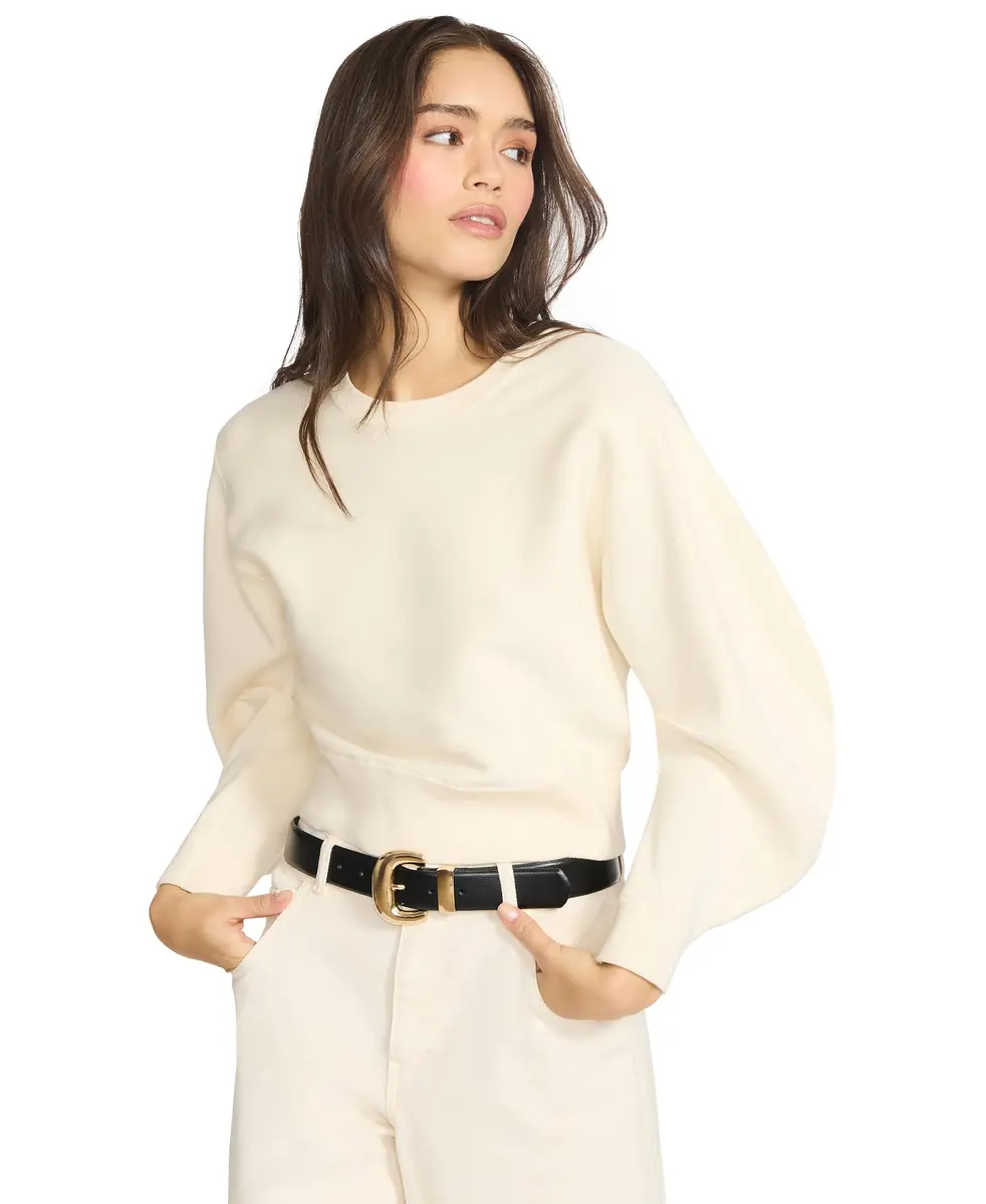 Anne Klein Classic Pant Belt with Gold Buckle | Elegant Black Women's Belt XL - view 3