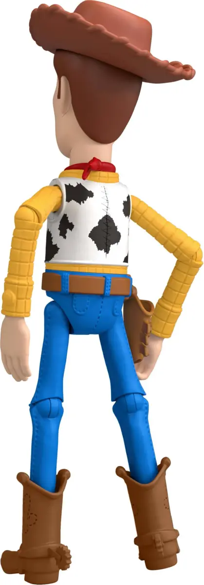 Mattel Disney Pixar Toy Story 5 Woody Action Figure 17.8cm (7in) | Movie-Accurate Design with 8+ Posable Joints - view 4