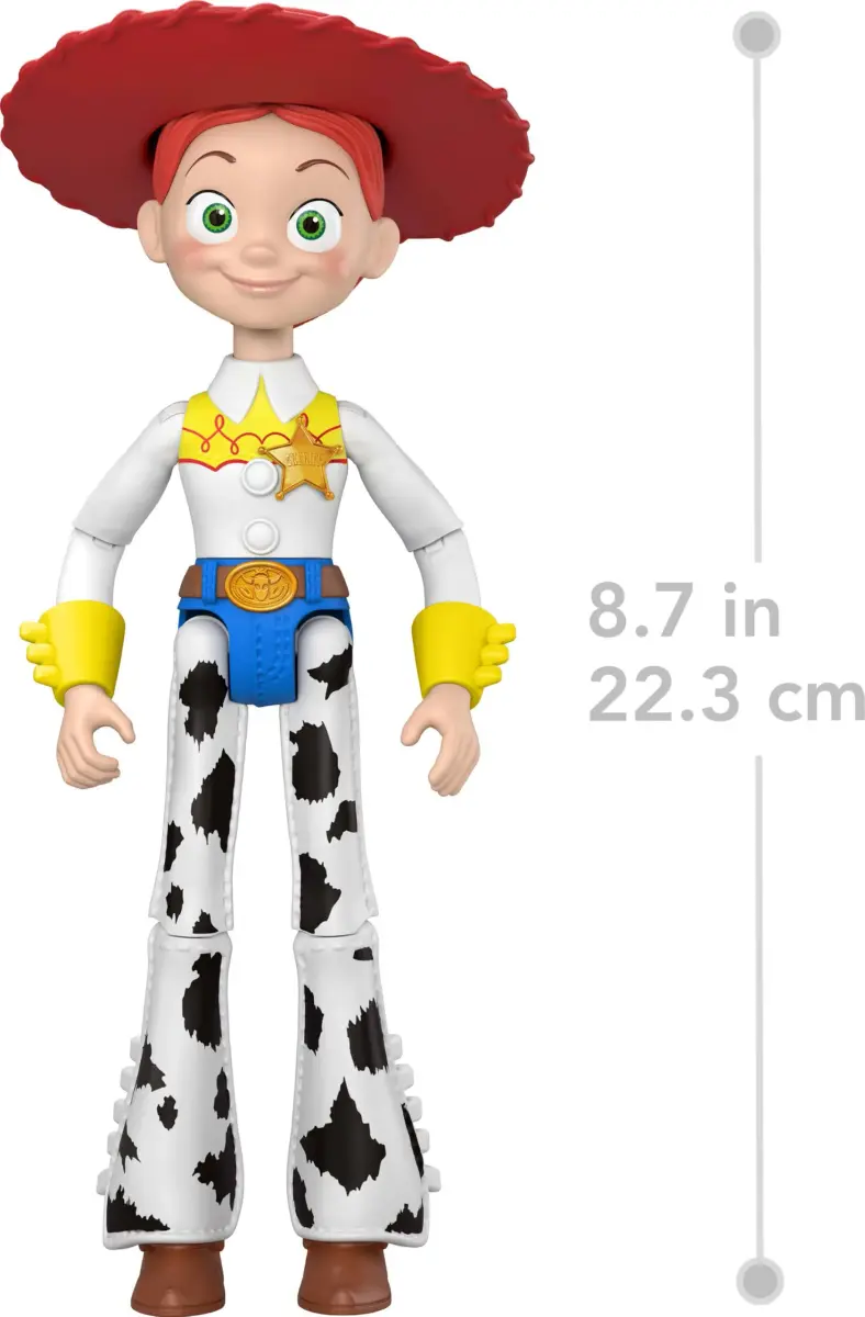 Mattel Disney Pixar Toy Story 5 Jessie Action Figure 22.35 cm (8.8 inches) | 8+ Posable Joints for Dynamic Play - view 5