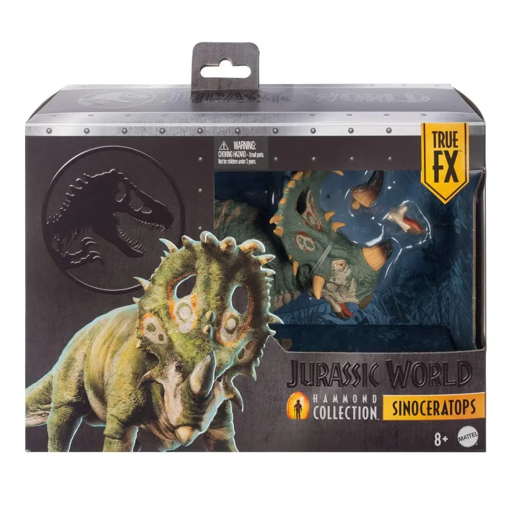 Mattel Jurassic World Hammond Collection Sinoceratops Figure | 12-inch Dinosaur Toy with Articulations - view 6