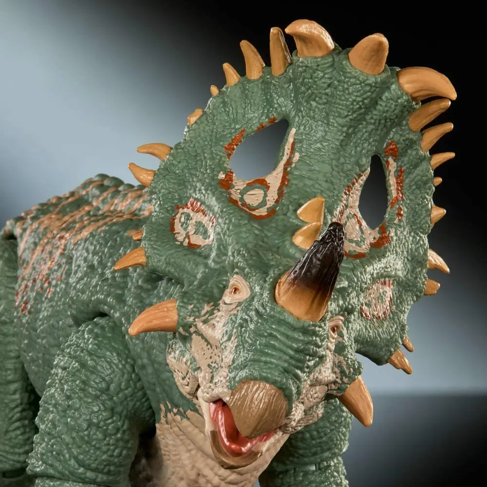 Mattel Jurassic World Hammond Collection Sinoceratops Figure | 12-inch Dinosaur Toy with Articulations - view 4