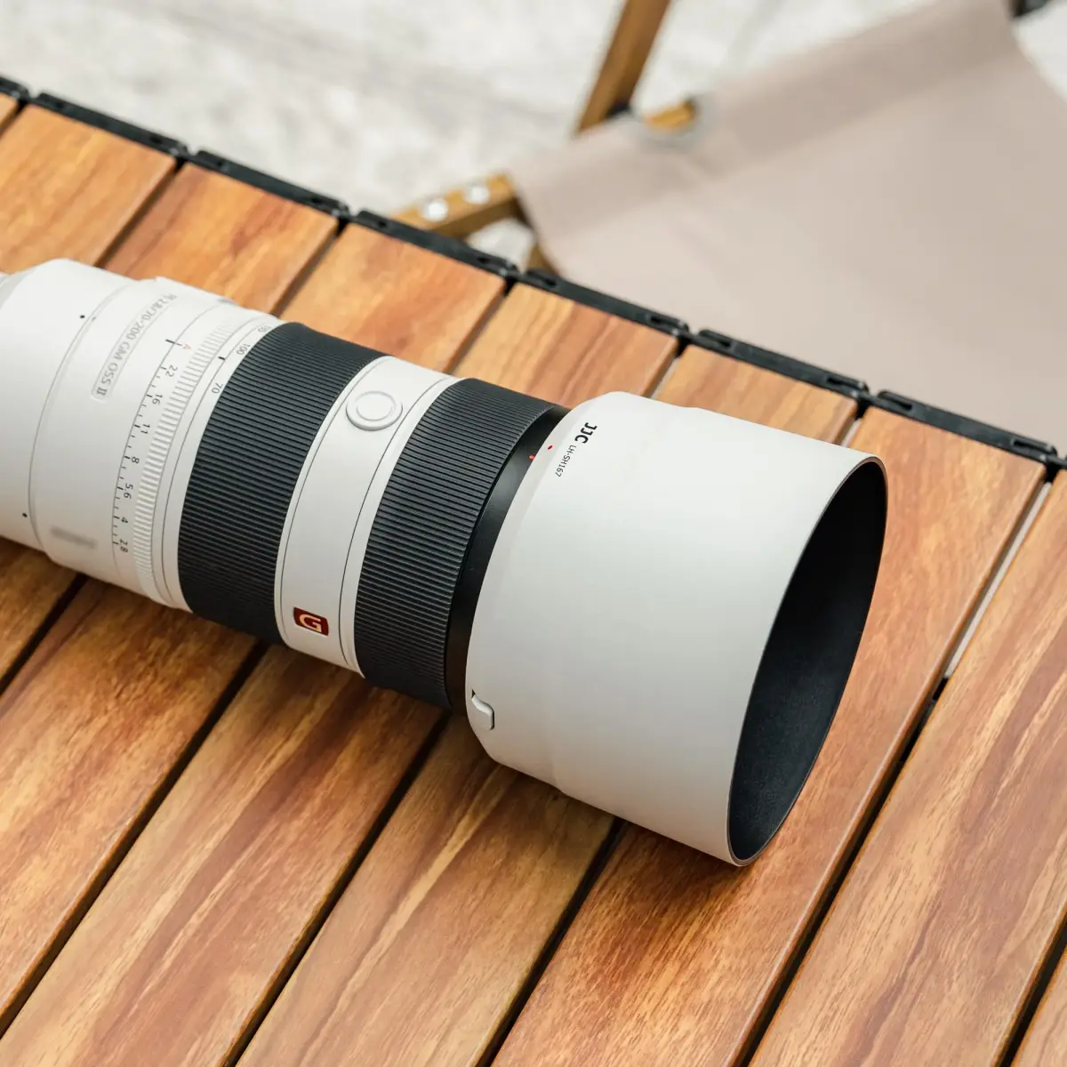 JJC ALC-SH167 Lens Hood Shade for Sony FE 70-200mm F2.8 GM OSS II Lens with 77mm Filter Access | Reversible Bayonet Mount - view 8