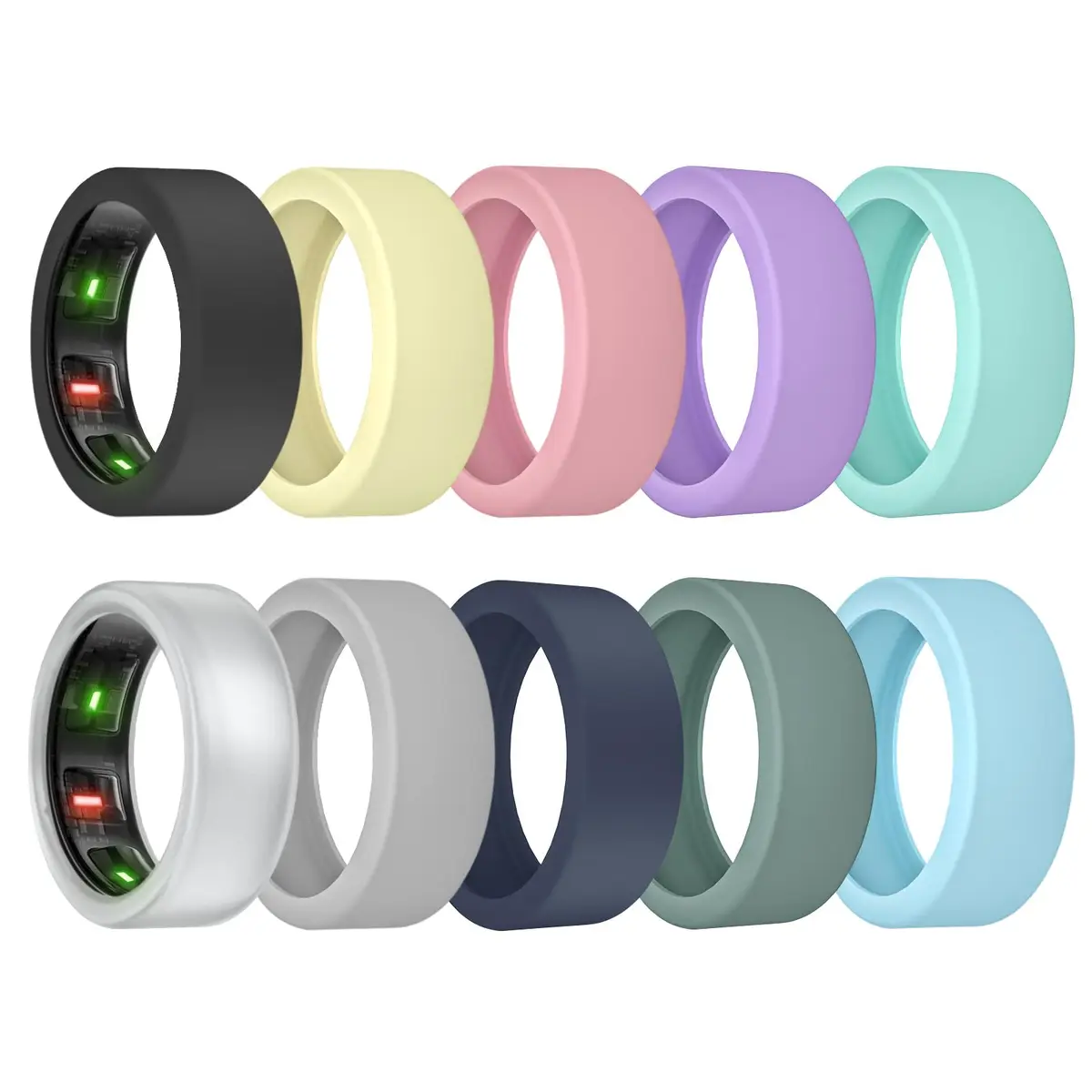 MAKCPOIMER Silicone Ring Cover for Oura Ring Gen 4/3 | All Sizes & Colors - main product image