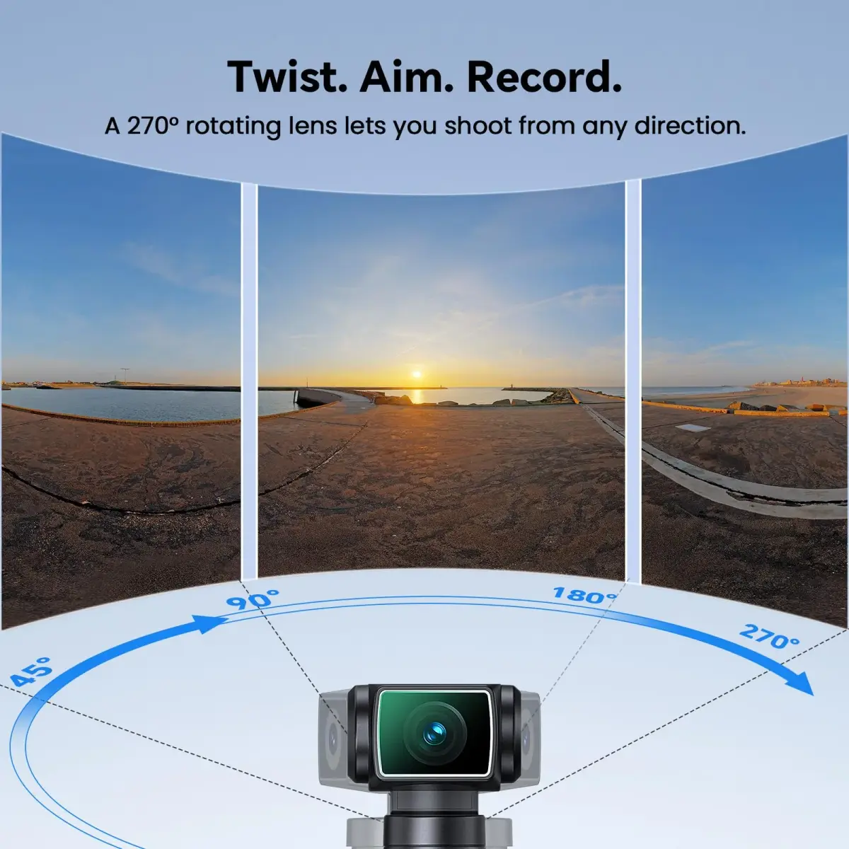BOBLOV W5 5K Body Camera with 128GB Storage | 4K/60FPS EIS Stabilization for Vlogging & Meetings - view 5