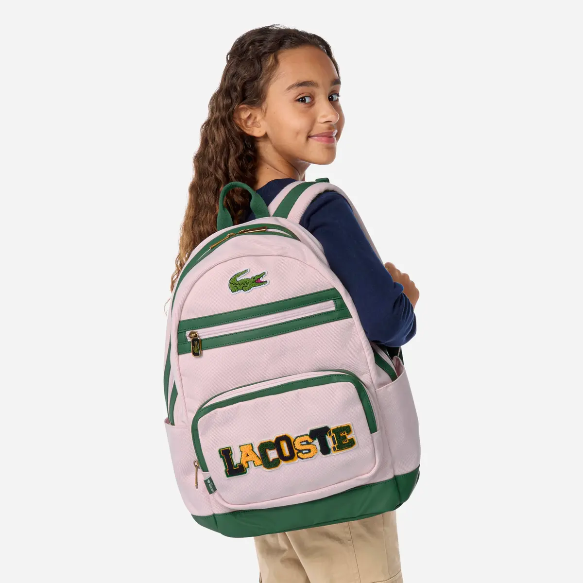 Lacoste Kids Varsity Backpack | Premium French Design for Children (70-120 chars) - view 2