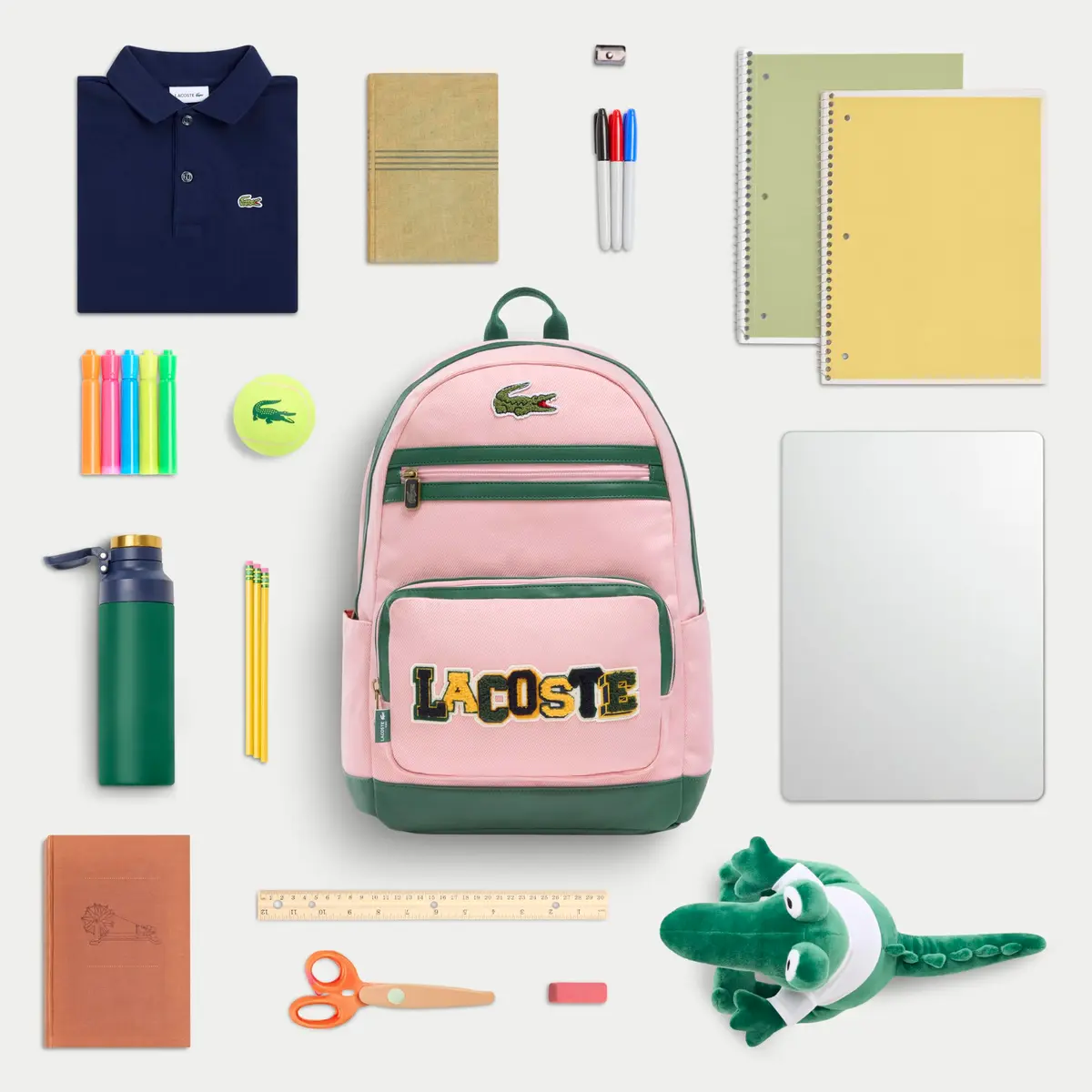 Lacoste Kids Varsity Backpack | Premium French Design for Children (70-120 chars) - view 4