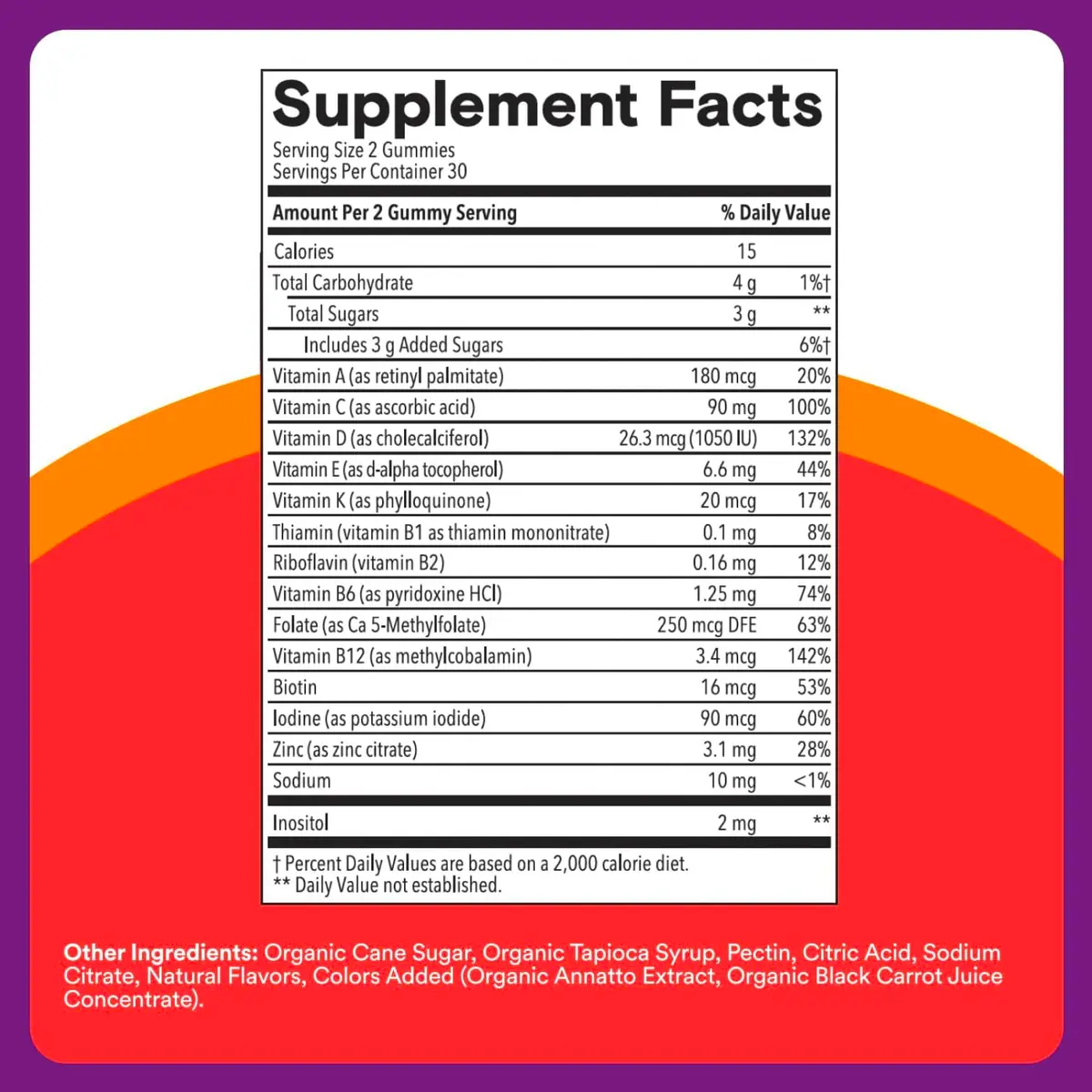 SmartyPants Kids Plus Multi & Immunity Multivitamin Gummies 60 Gummies | Supports Growth & Immunity in Delicious Flavors - view 7