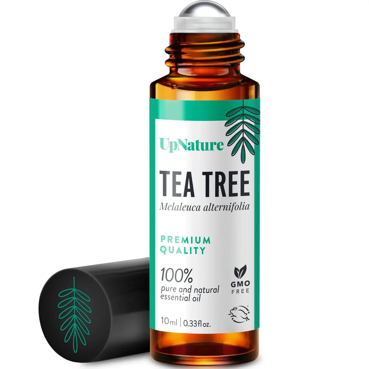 UpNature Tea Tree Oil Roll On 9.8ml (0.33 Fl Oz) | Natural Skin & Hair Care - main product image