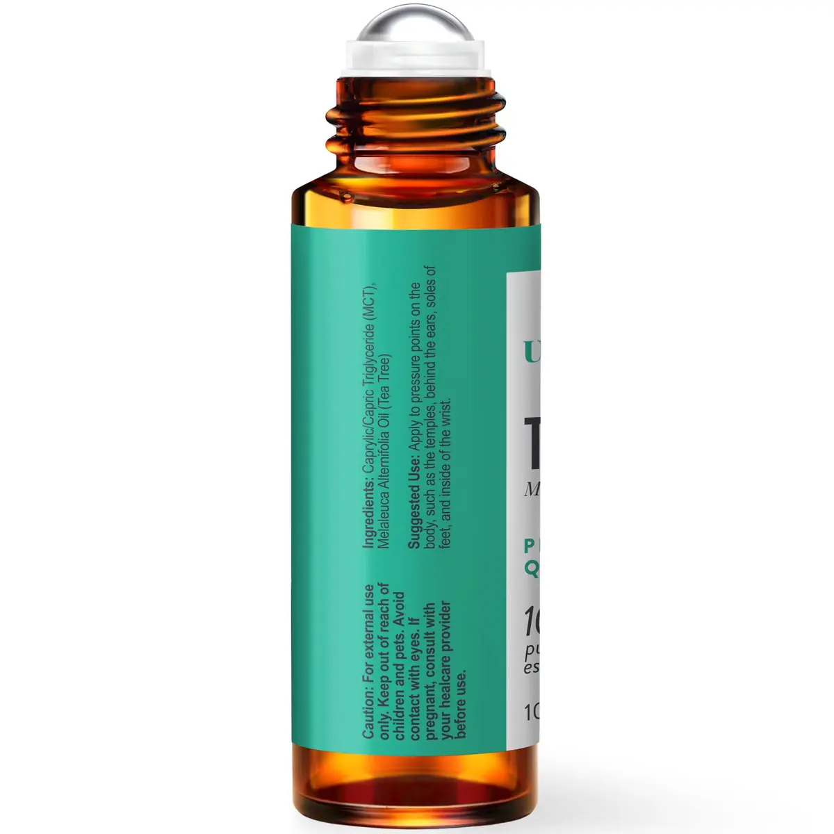UpNature Tea Tree Oil Roll On 9.8ml (0.33 Fl Oz) | Natural Skin & Hair Care - view 7