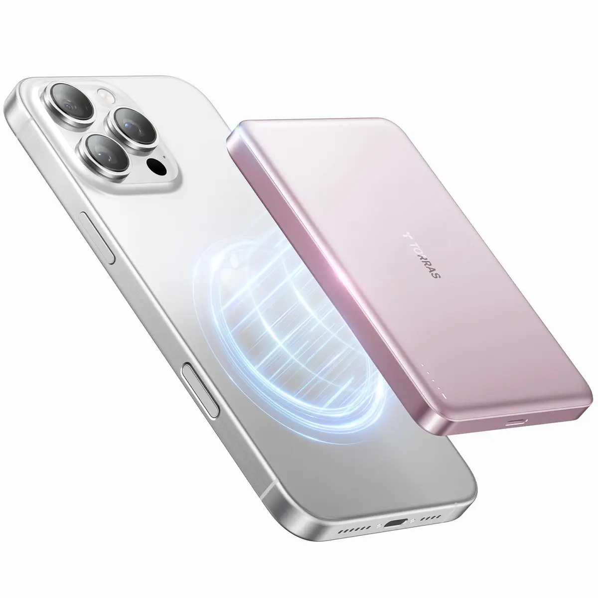 TORRAS MiniMag Power Bank 10,000mAh | Ultra-Slim Magnetic Portable Charger with Fast Wireless & Wired Charging - main product image