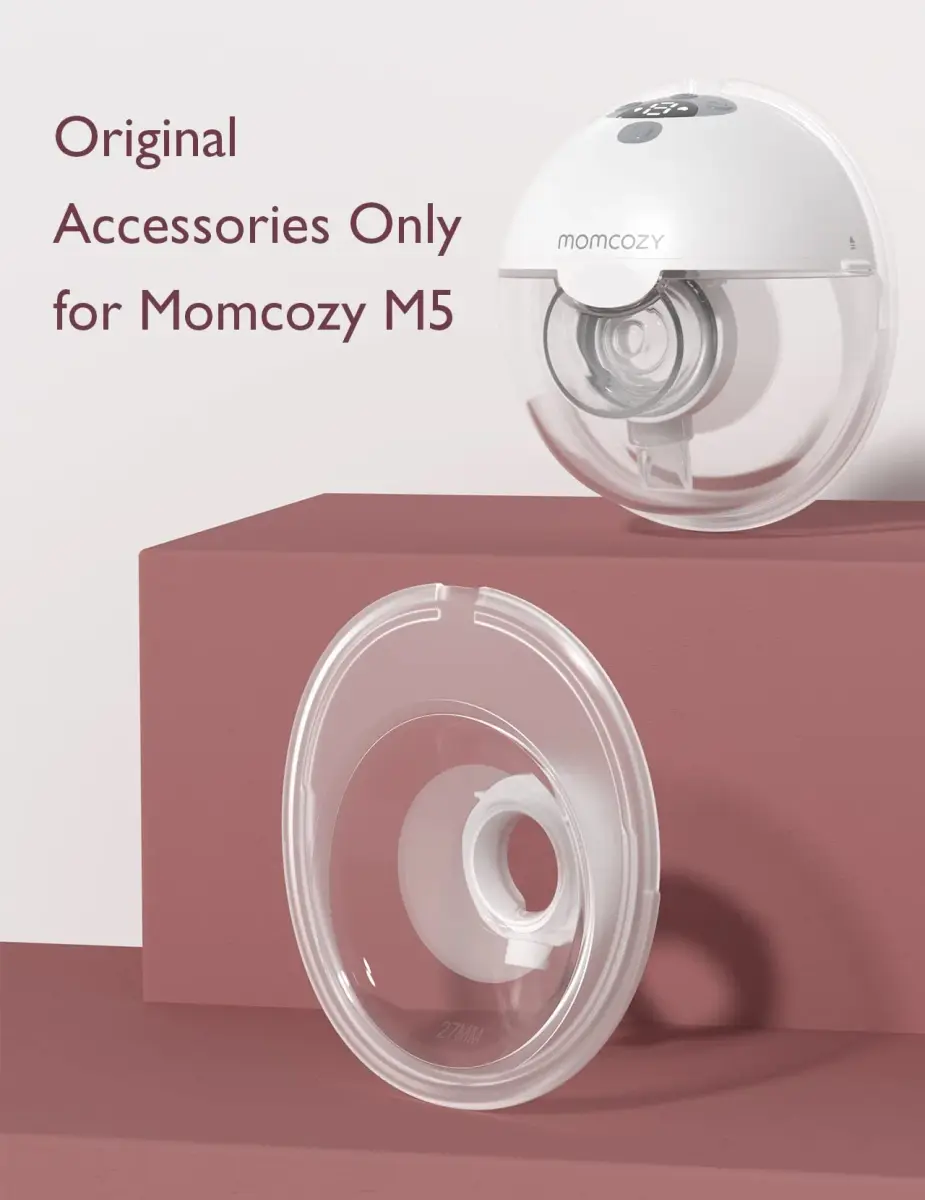 Momcozy M5 Original Replacement Accessories Double-Sealed Flange 27mm 1PC | Authentic Breast Pump Part for Efficient Pumping - view 5