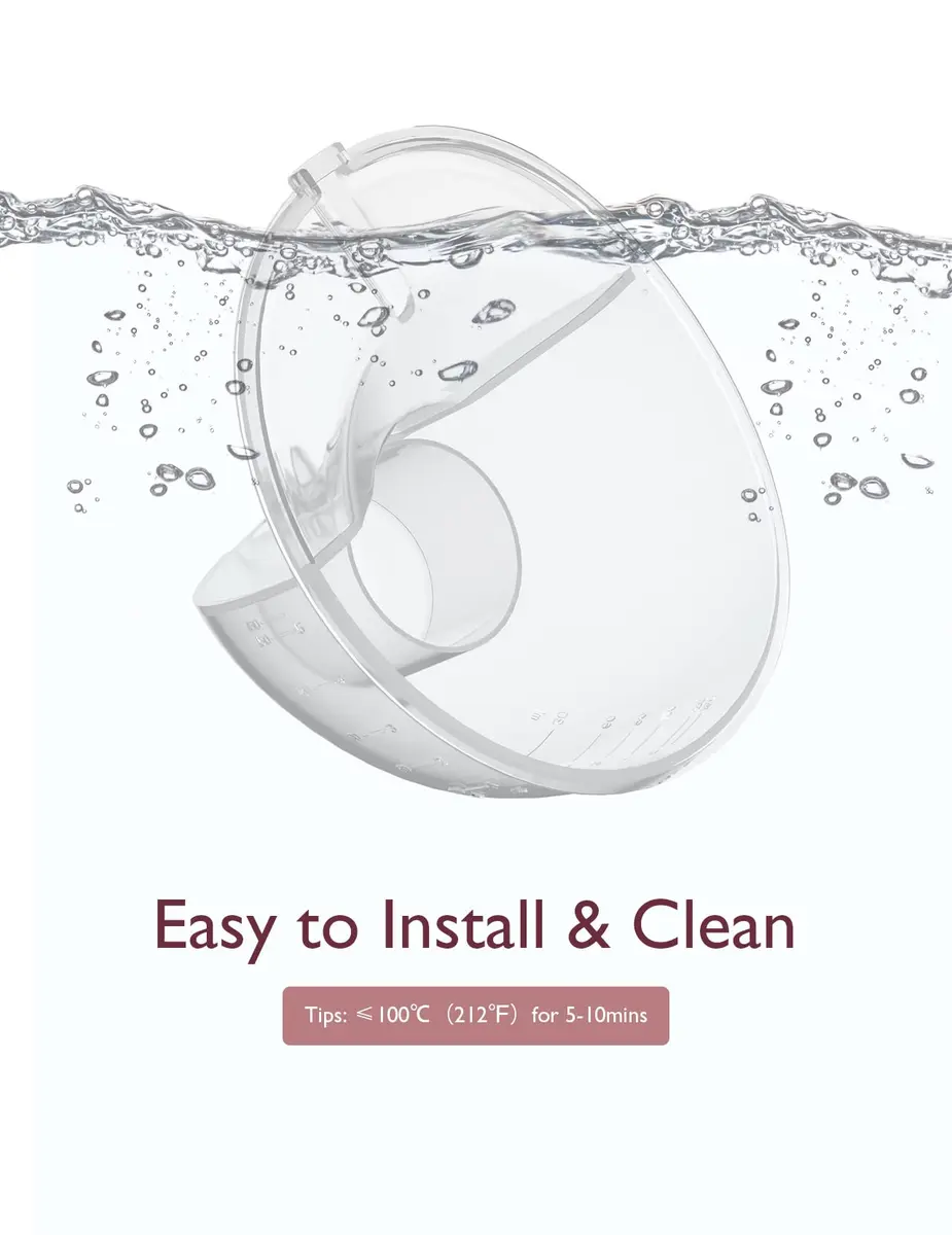 Momcozy M5 Original Replacement Milk Collector 1 Pack | BPA-Free Breast Pump Accessory - view 4